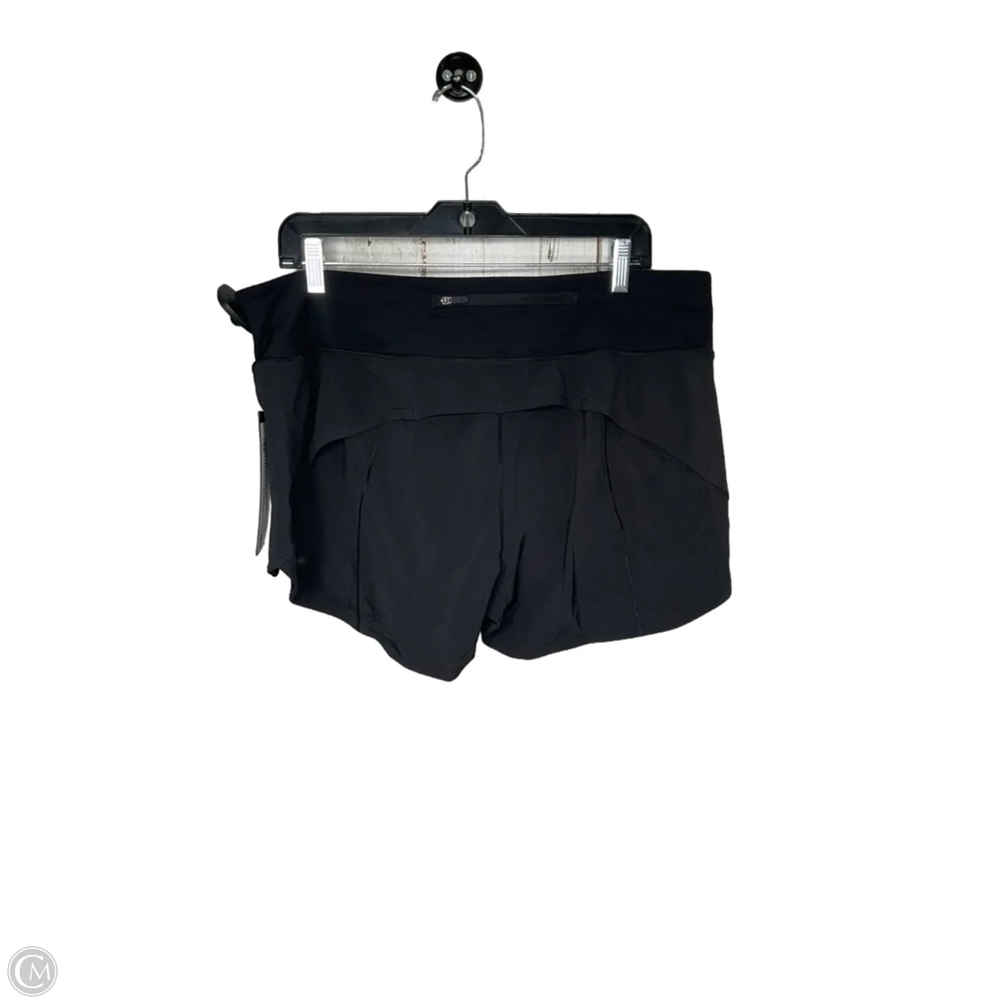 Athletic Shorts By Lululemon In Black, Size: 14