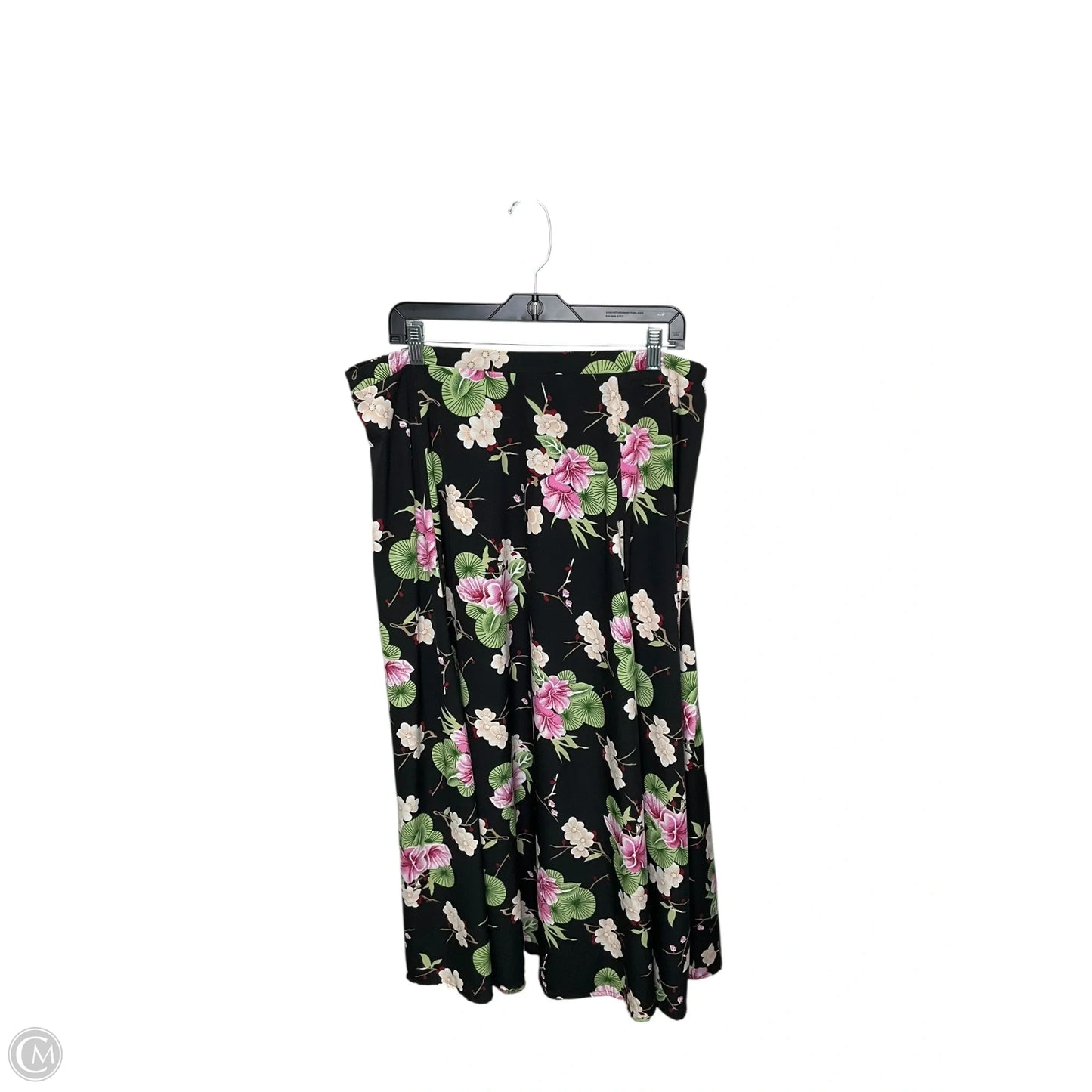 Skirt Maxi By Clothes Mentor In Floral Print, Size: Xl