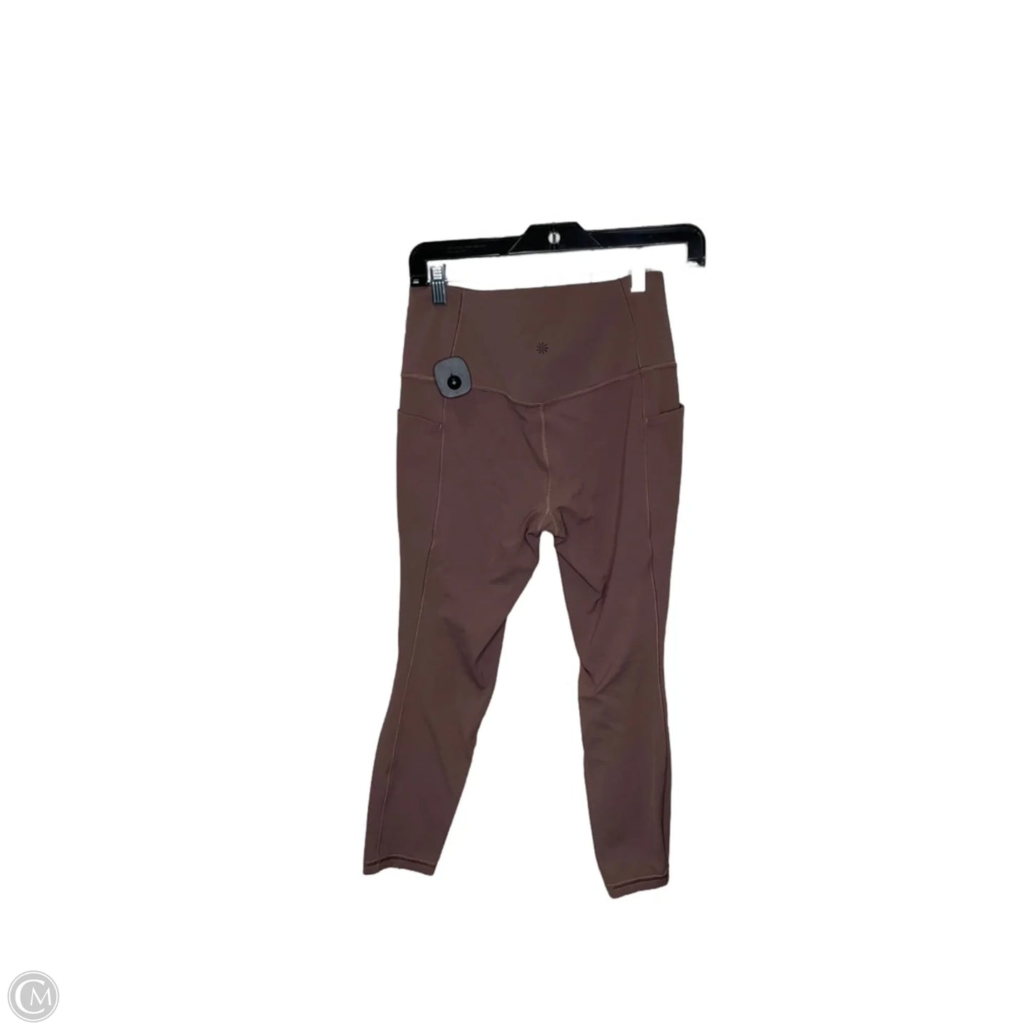 Athletic Leggings By Athleta In Mauve, Size: M