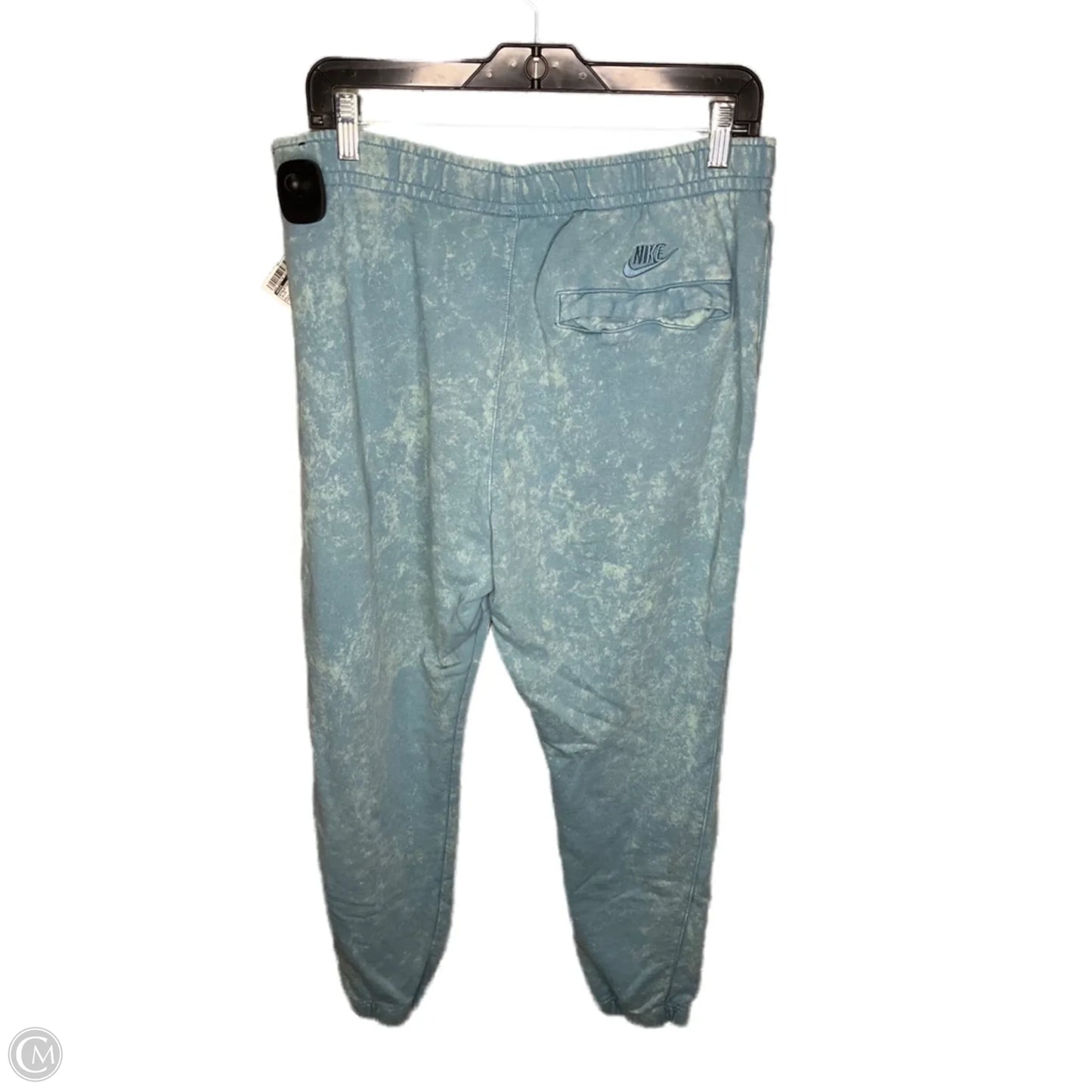 Athletic Pants By Nike In Blue, Size: L
