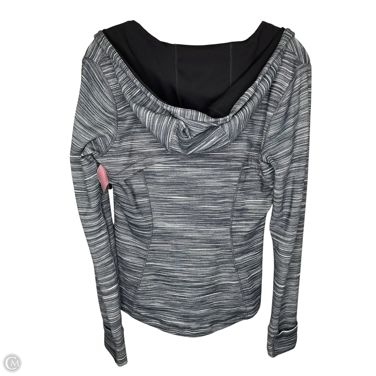 Athletic Jacket By Lululemon In Grey, Size: 10