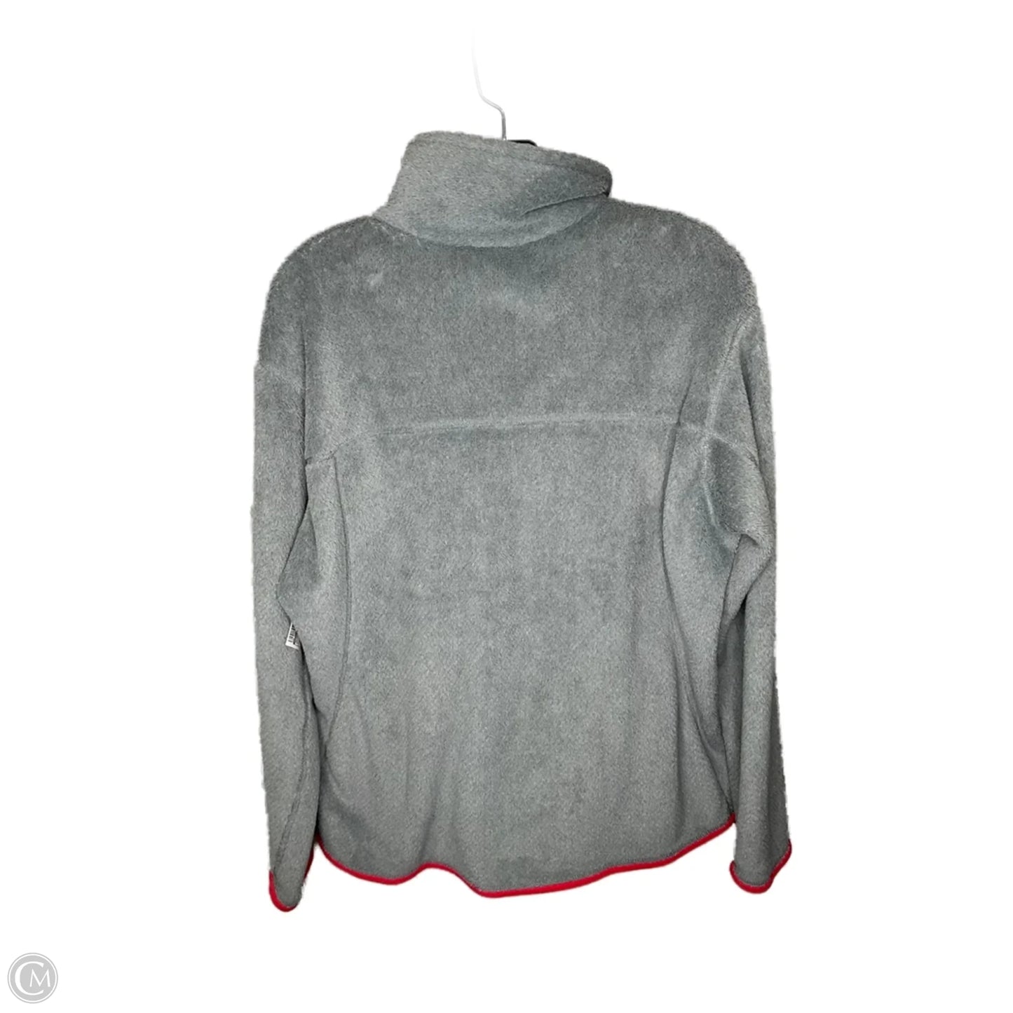 Jacket Fleece By Patagonia In Grey, Size: Xl