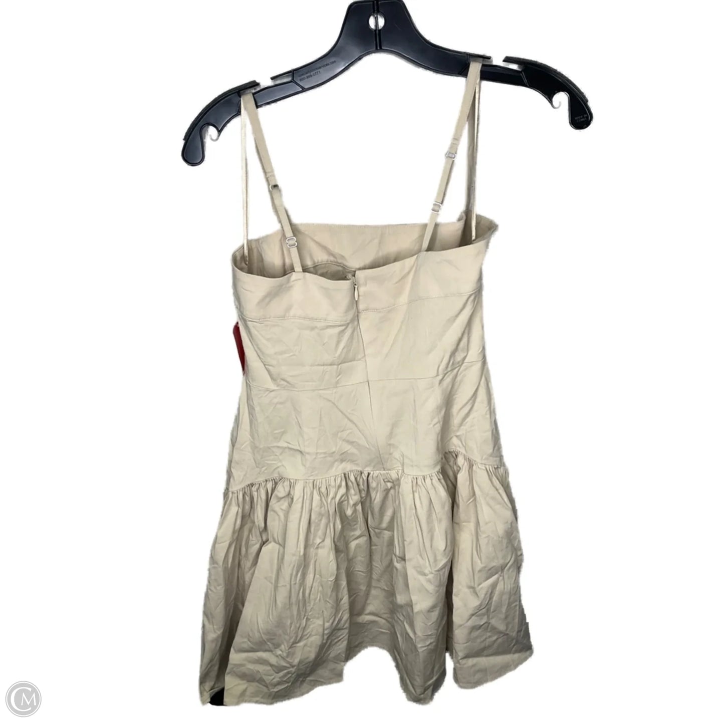 Dress Casual Midi By Abercrombie And Fitch In Tan, Size: Sp