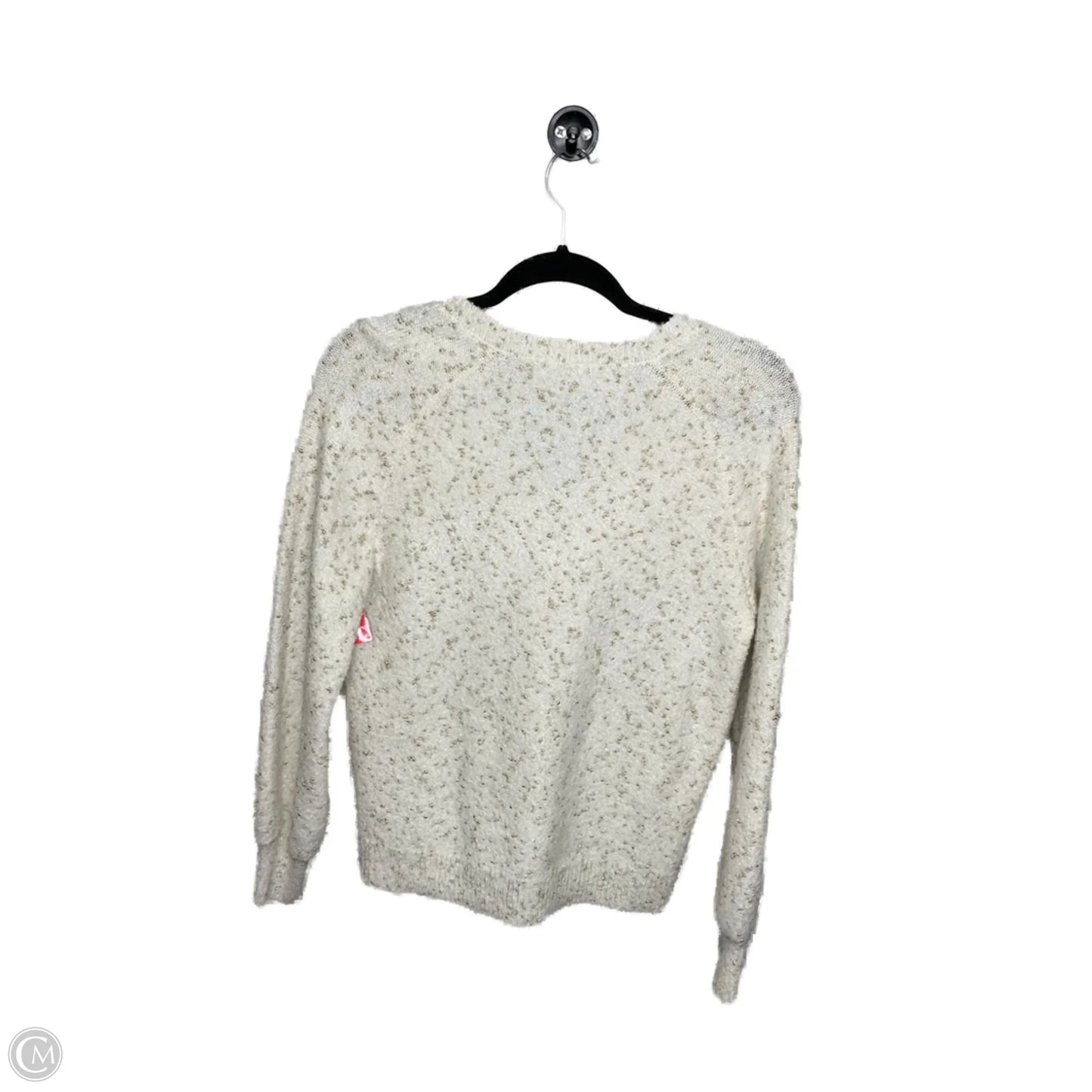 Sweater By Loft In Cream, Size: S