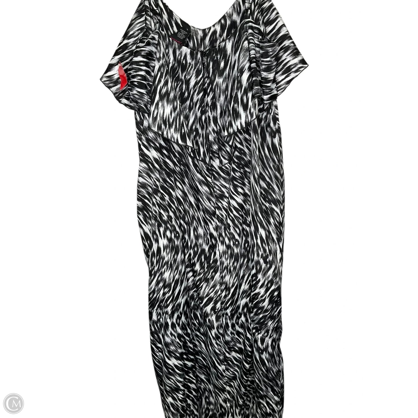 Dress Casual Maxi By Torrid In Black & White, Size: 3x