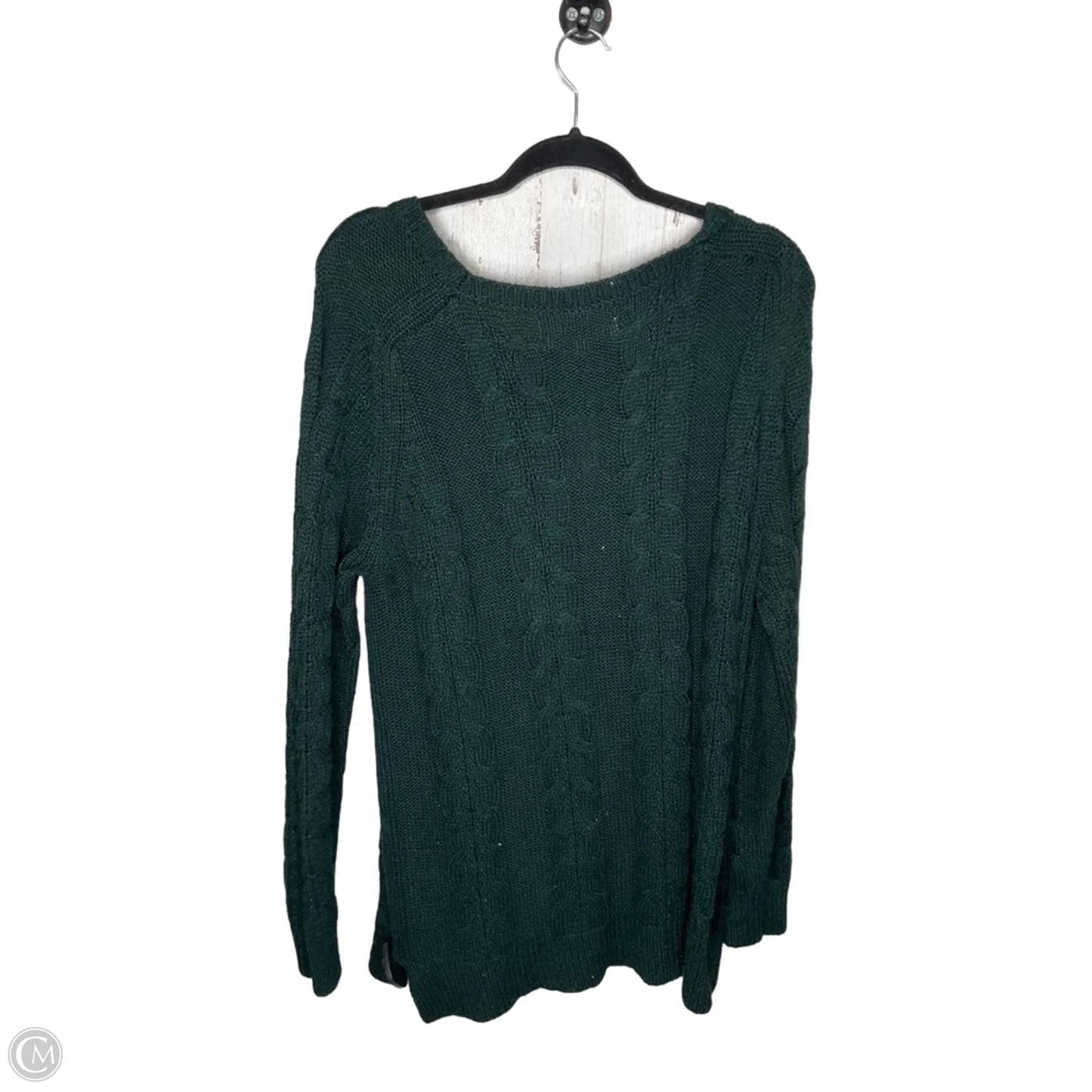 Sweater By Loft In Green, Size: Xl