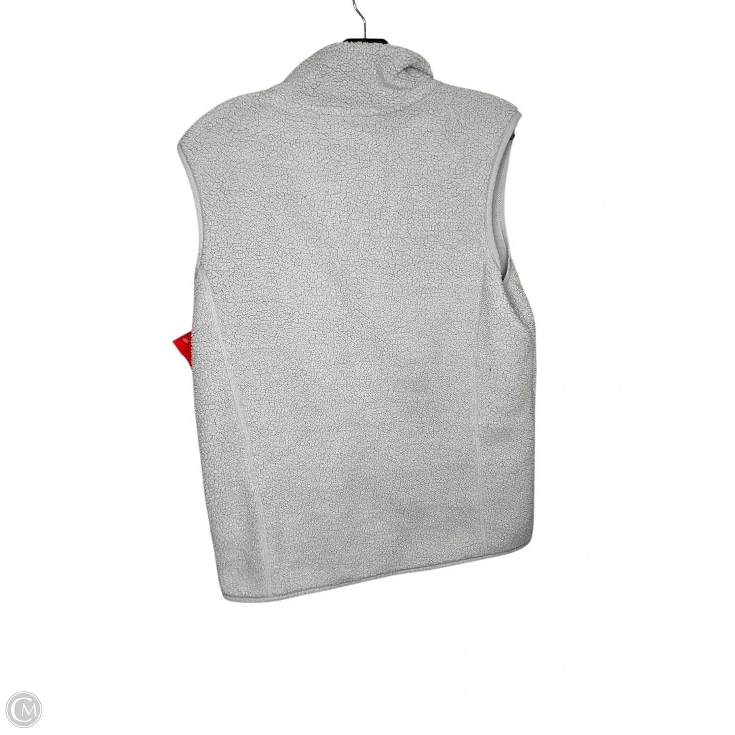 Vest Sweater By Double Zero In Grey, Size: M