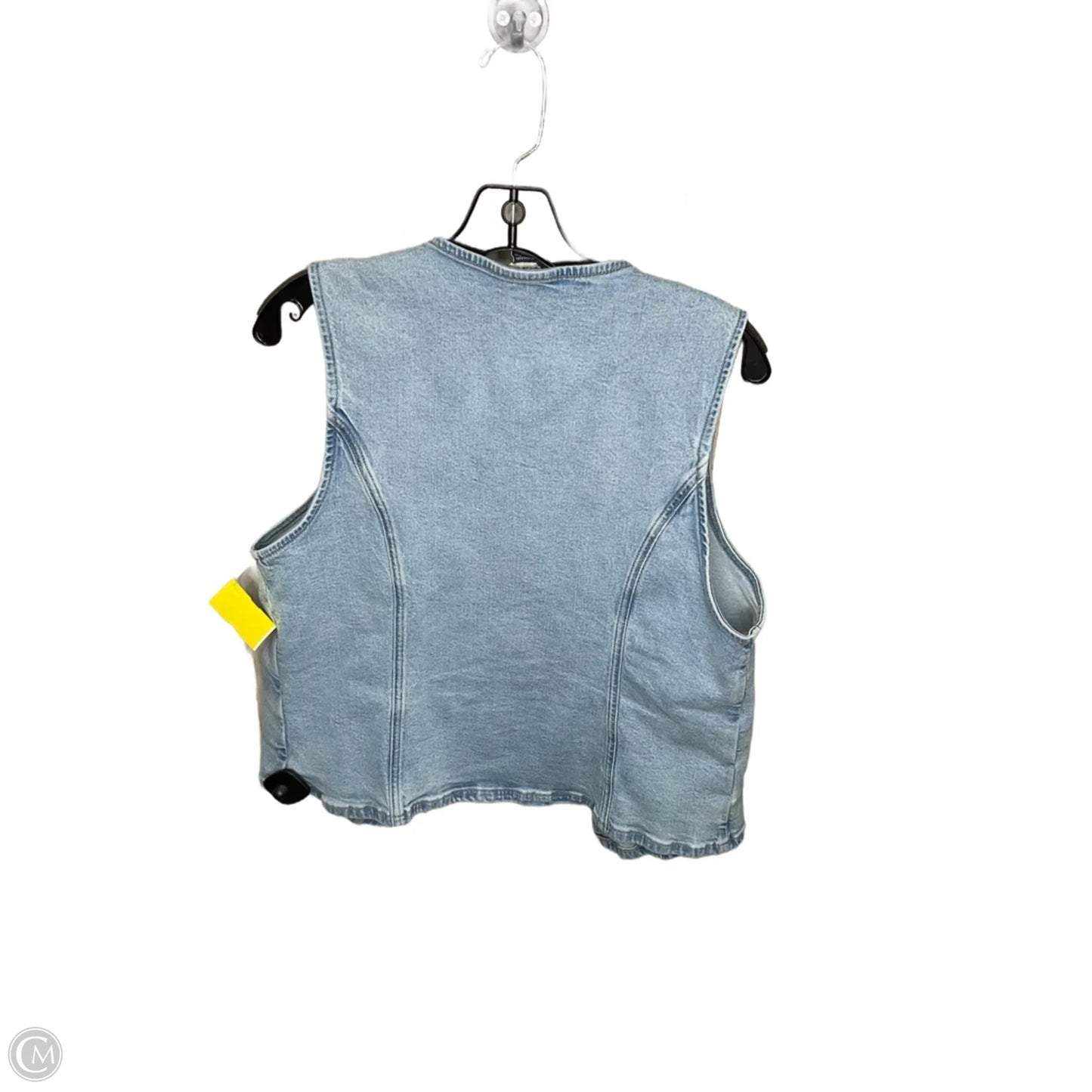 Vest Other By American Eagle In Blue Denim, Size: Xl