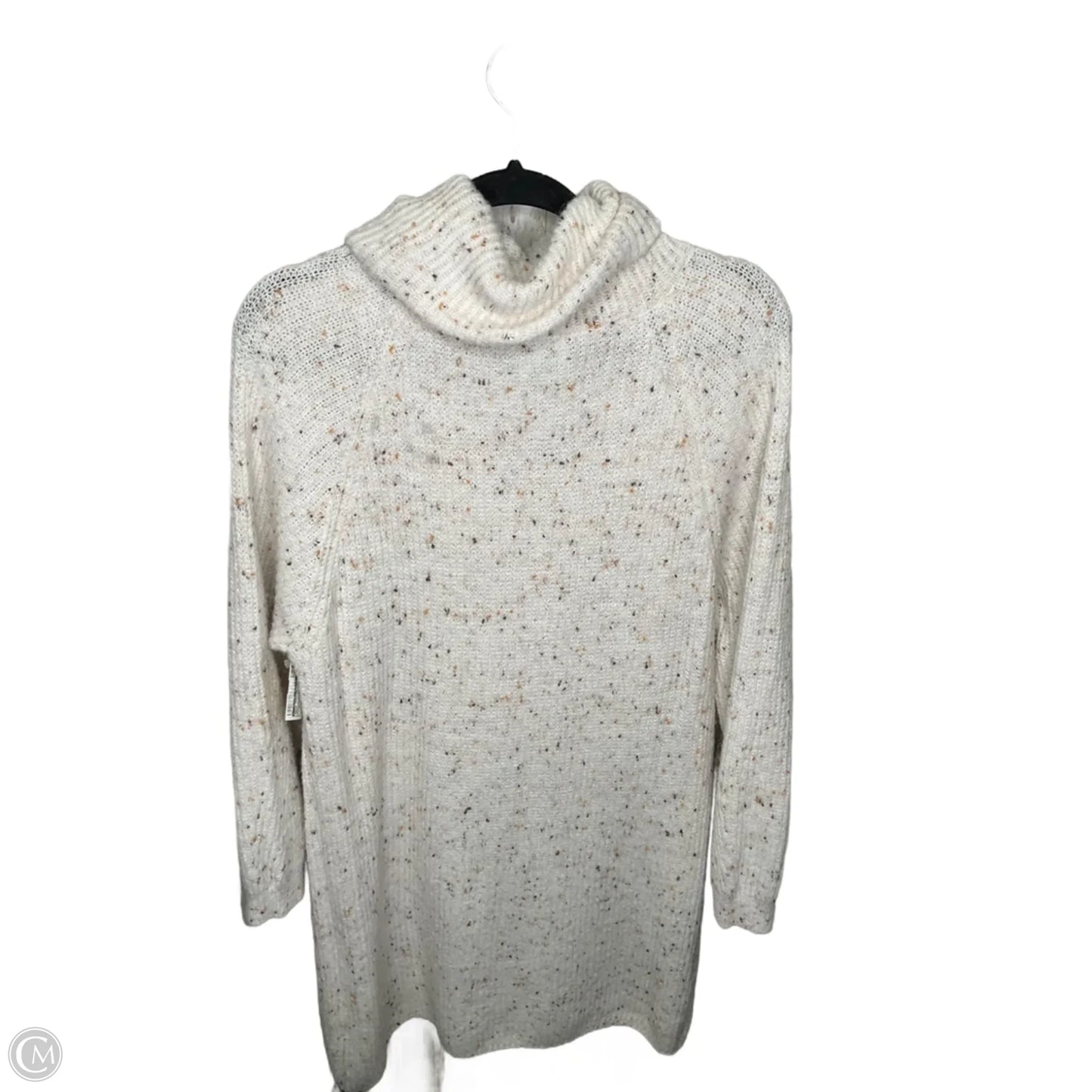 Dress Sweater By Clothes Mentor In Cream, Size: Xl