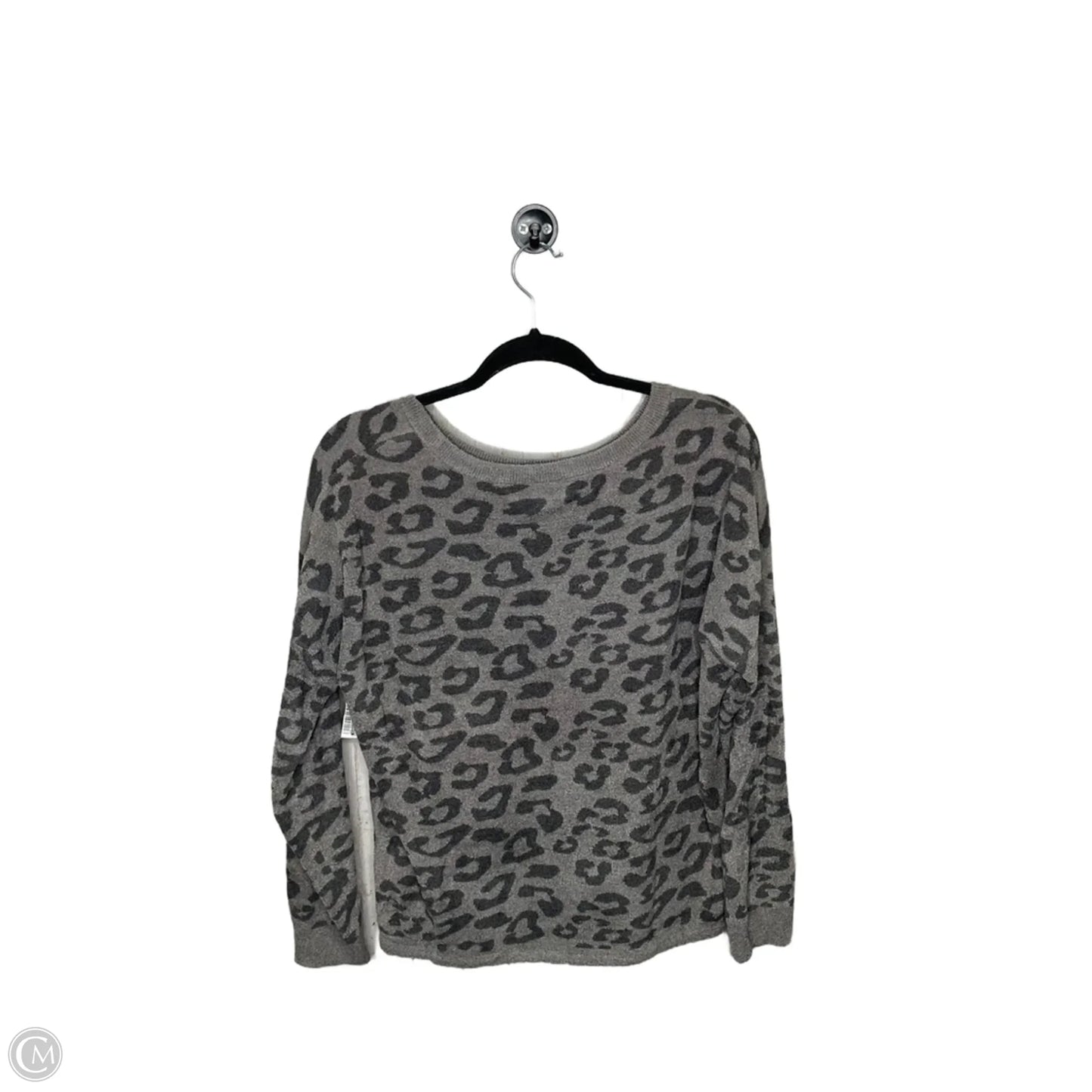 Sweatshirt Crewneck By Barefoot Dreams In Animal Print, Size: S