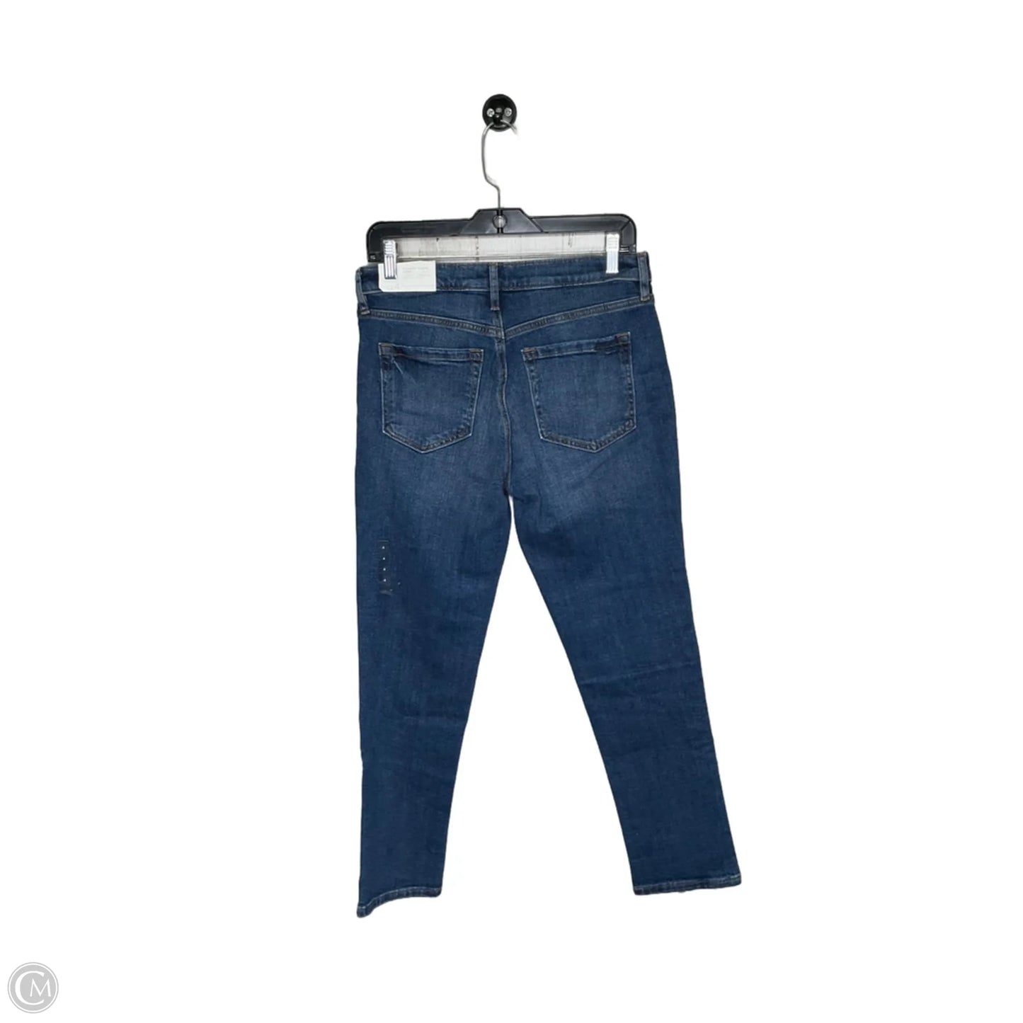 Jeans Skinny By Loft In Blue Denim, Size: 4
