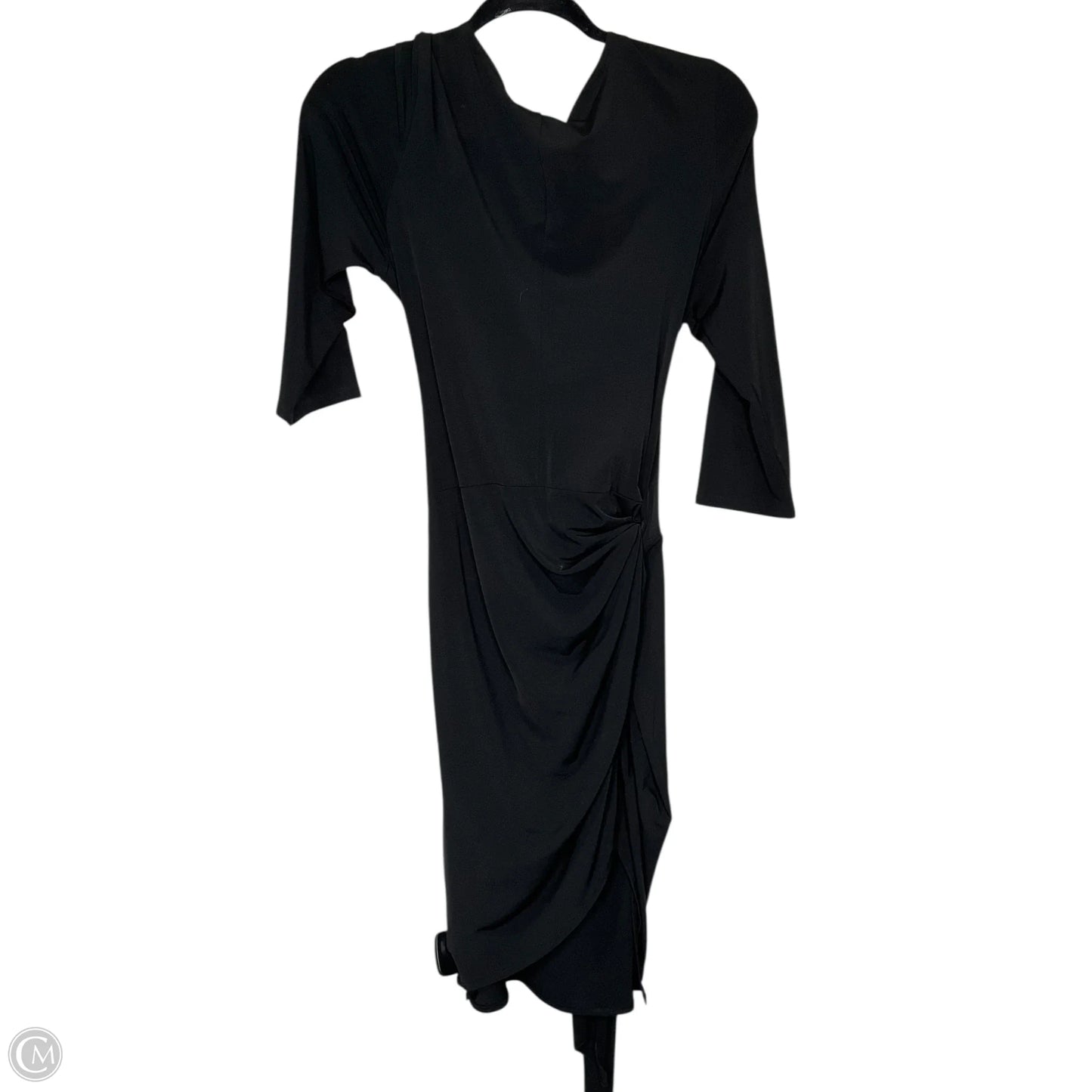 Dress Casual Midi By Clothes Mentor In Black, Size: 14