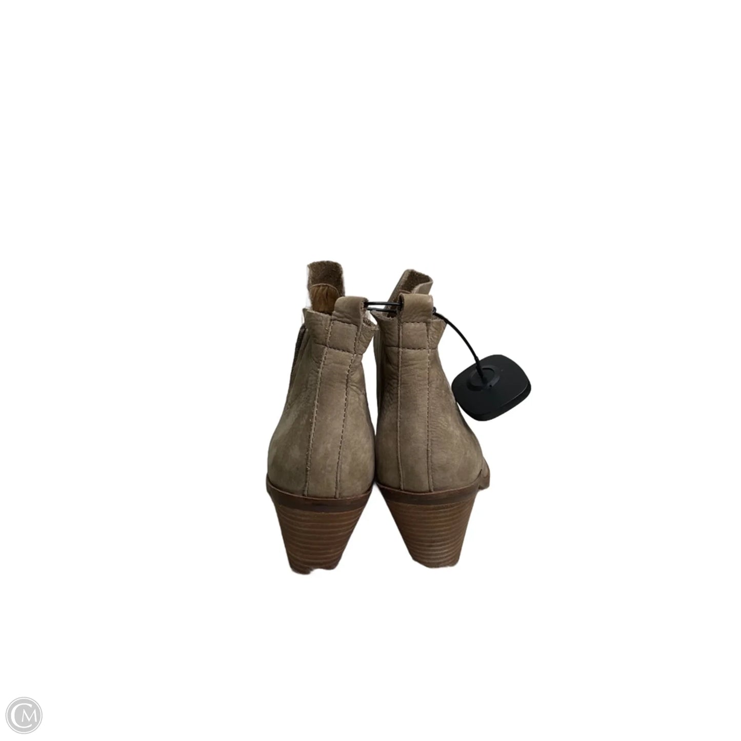 Boots Ankle Heels By Lucky Brand In Beige, Size: 7