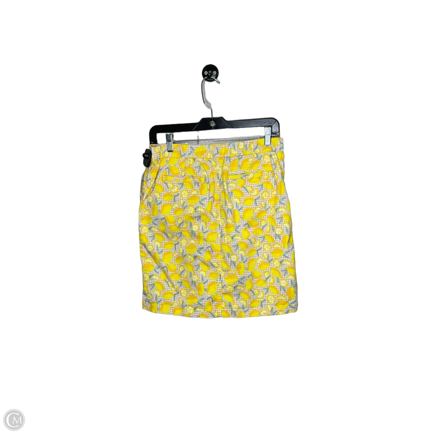 Skirt Mini & Short By Lands End In Yellow, Size: 6