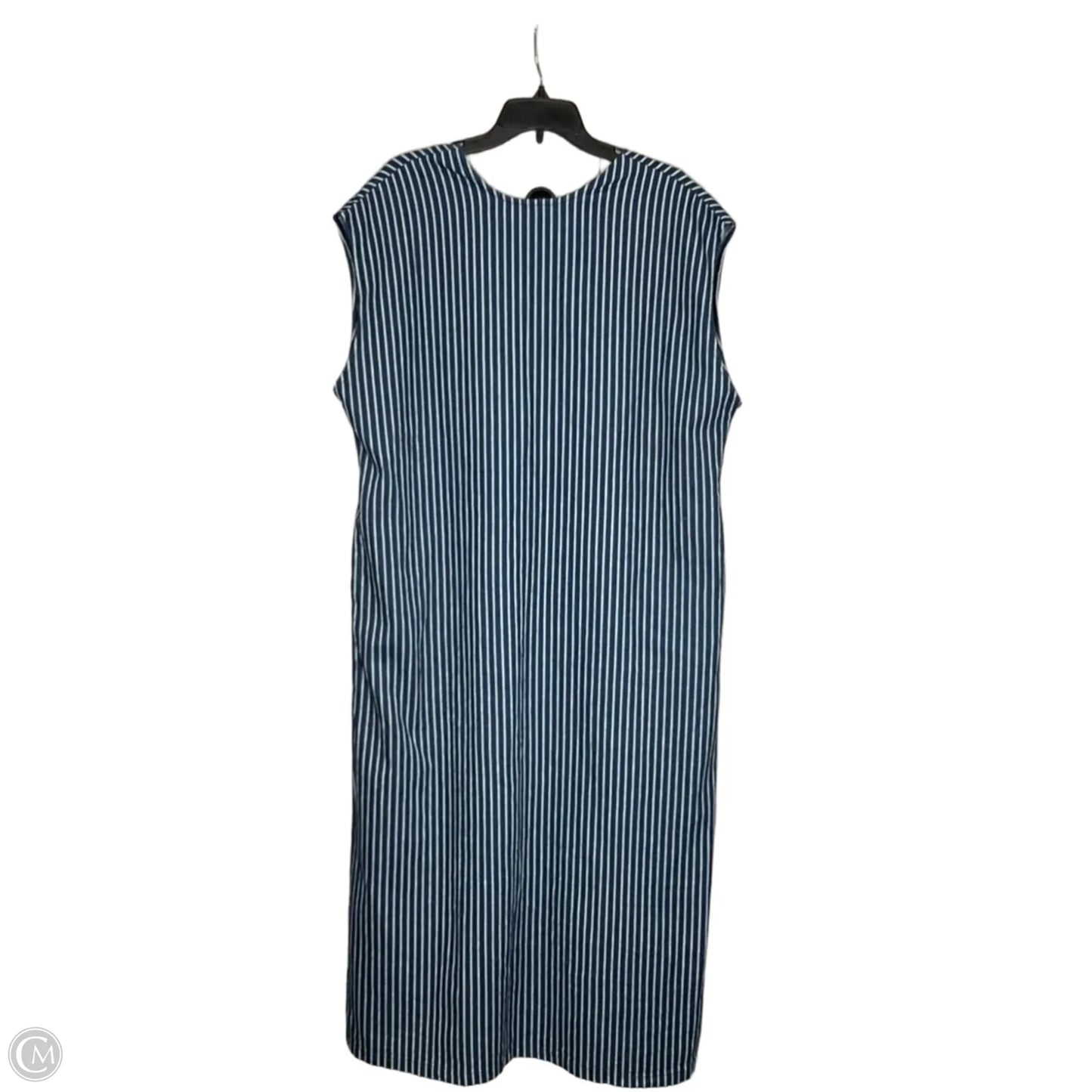 Dress Casual Maxi By Clothes Mentor In Blue, Size: Xl