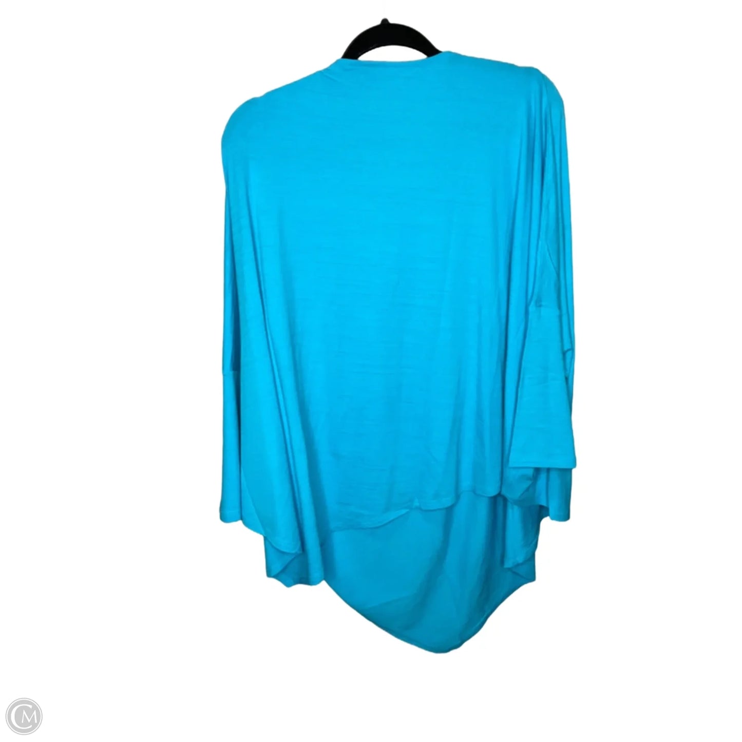 Top Long Sleeve By J. Jill In Blue, Size: 3x