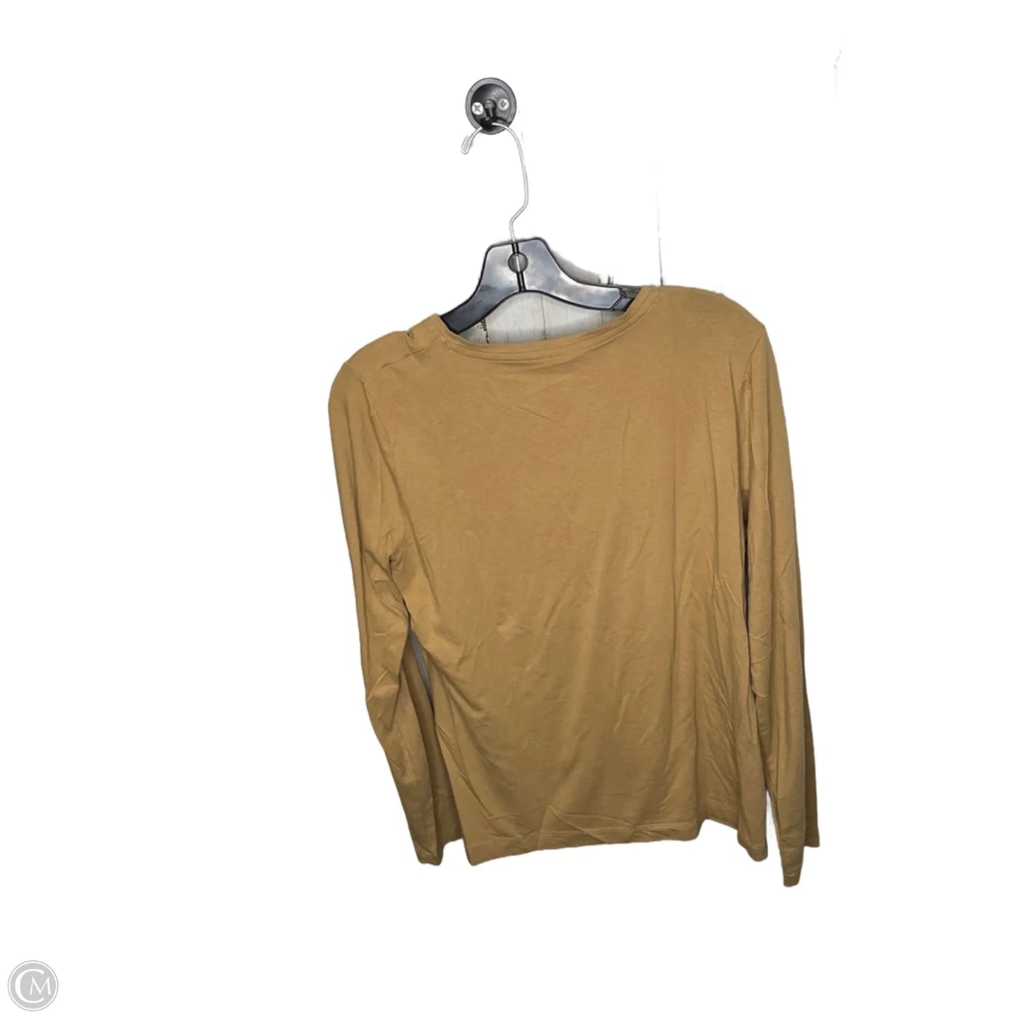 Top Long Sleeve By Lands End In Beige, Size: L