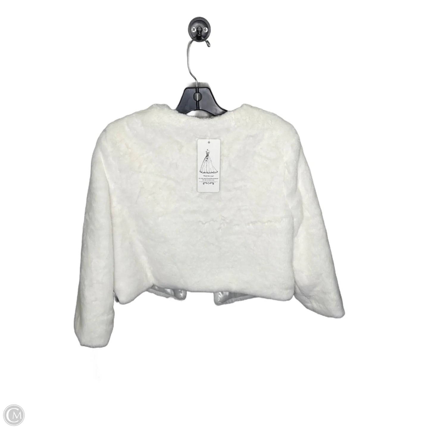 Blazer By Clothes Mentor In White, Size: S