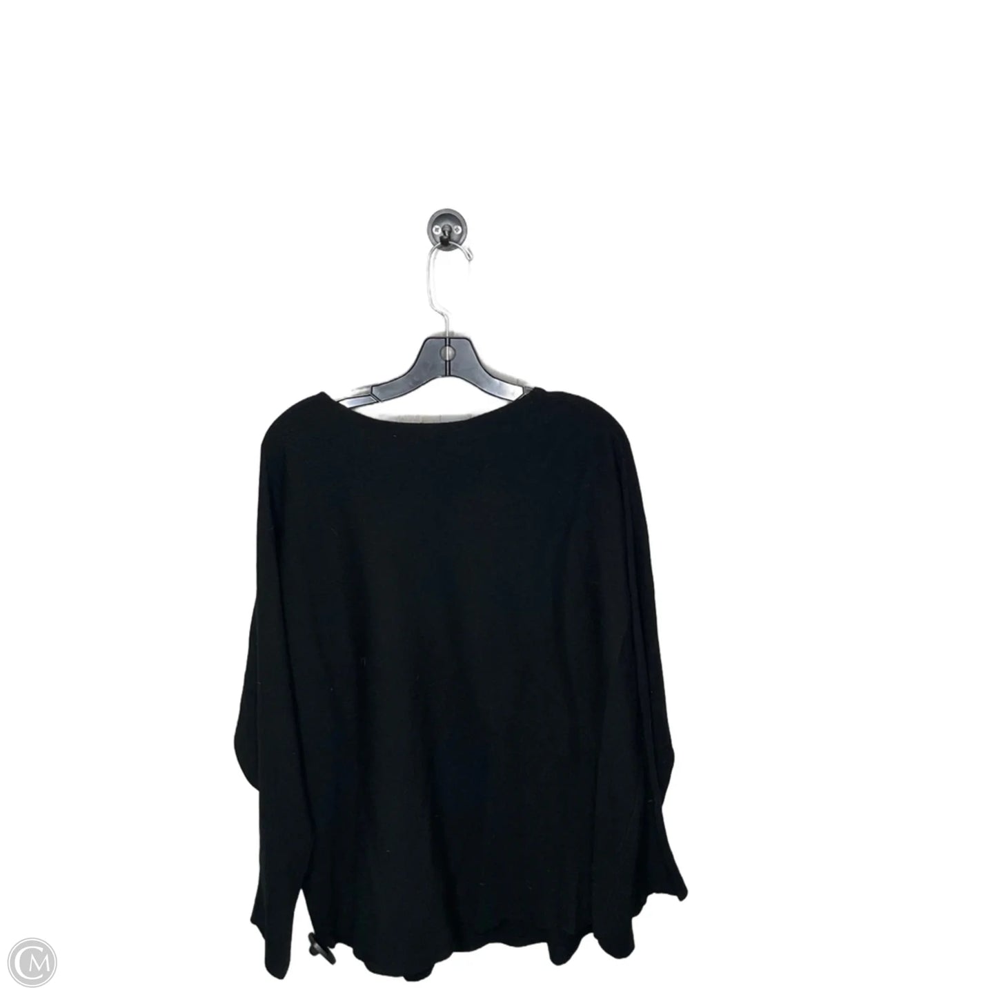 Sweater By Clothes Mentor In Black, Size: 1x