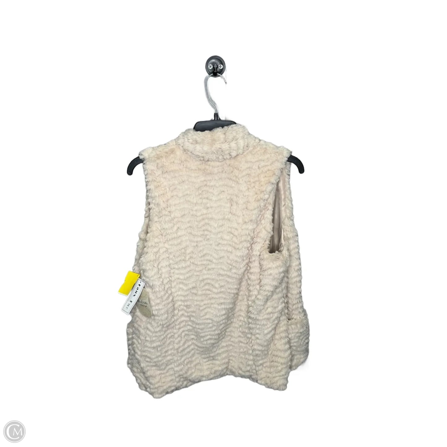 Vest Faux Fur & Sherpa By Altard State In Tan, Size: S