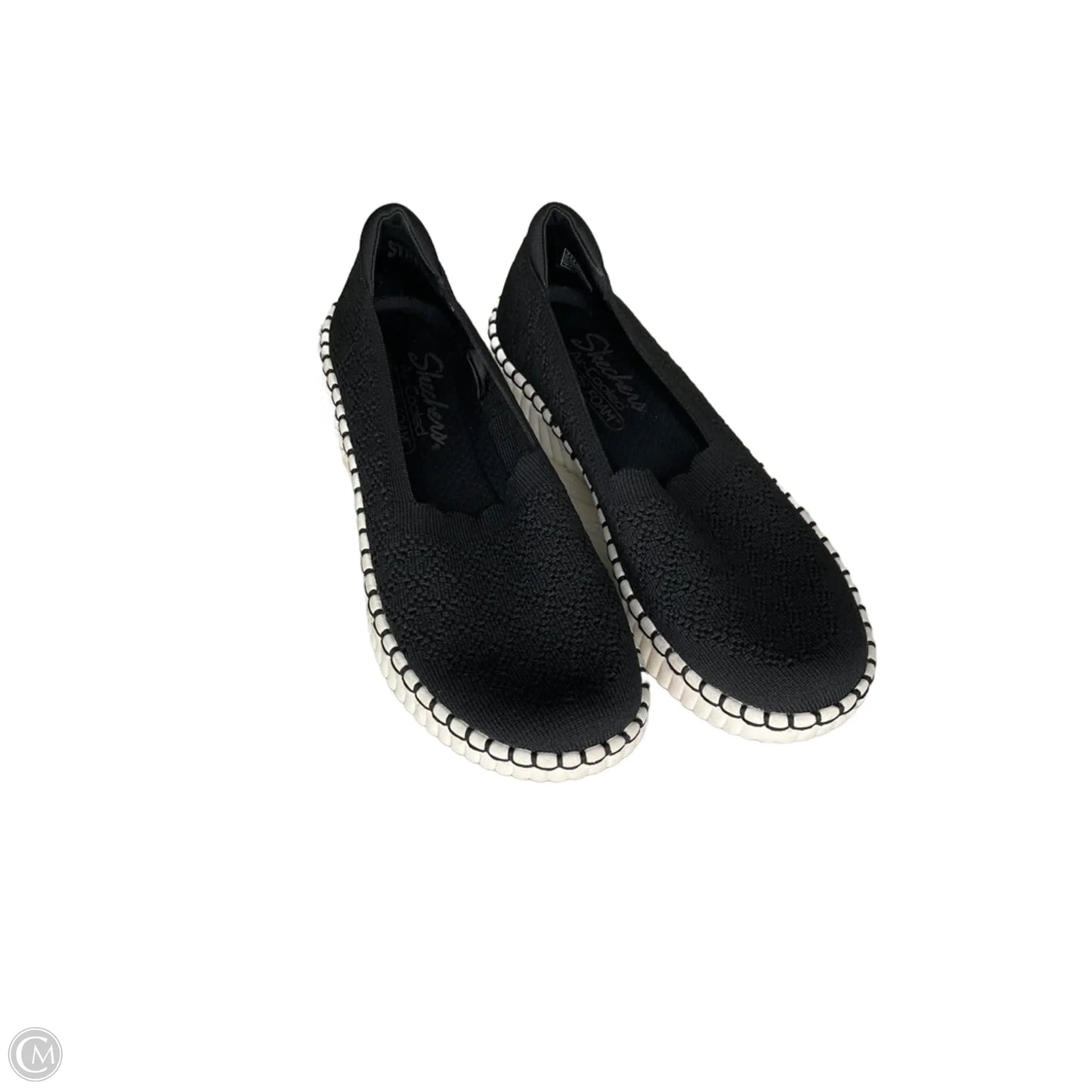 Shoes Flats By Skechers In Black, Size: 7