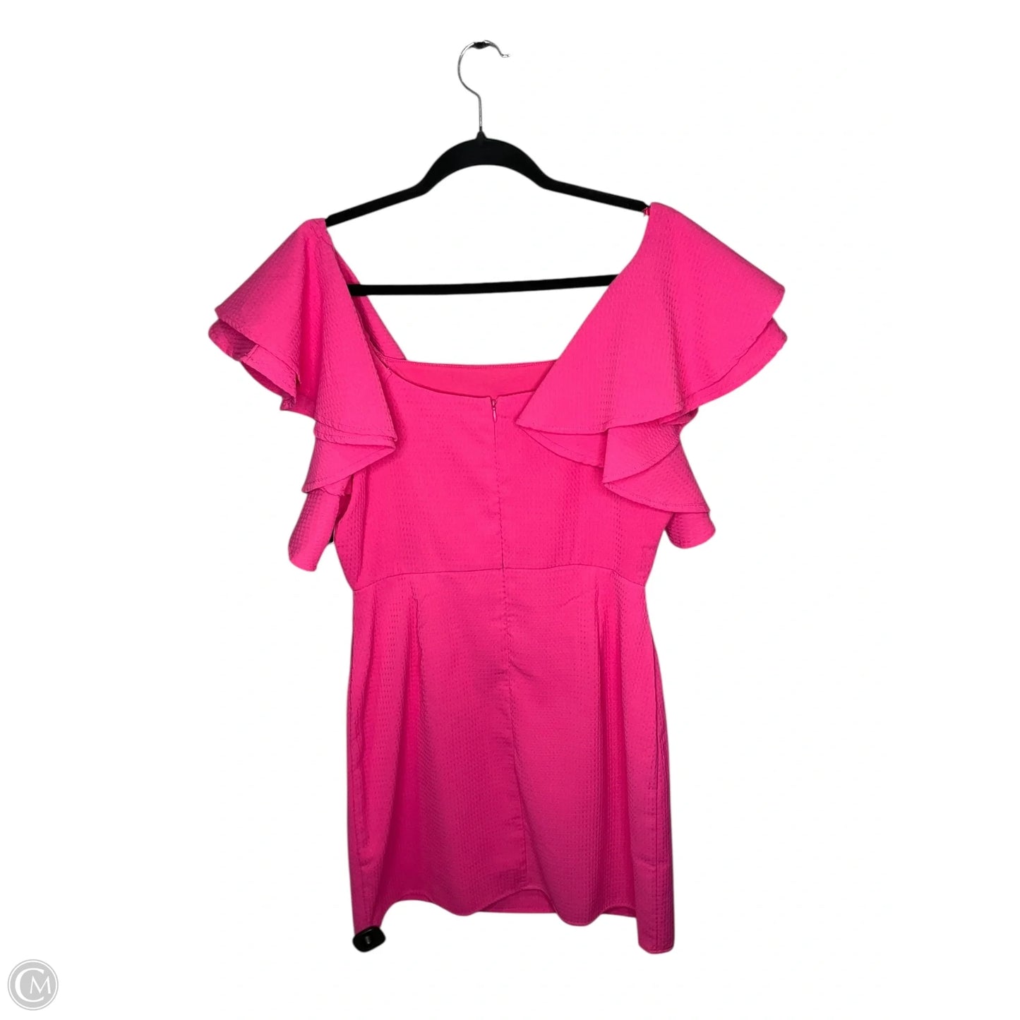 Dress Casual Short By She + Sky In Pink, Size: L