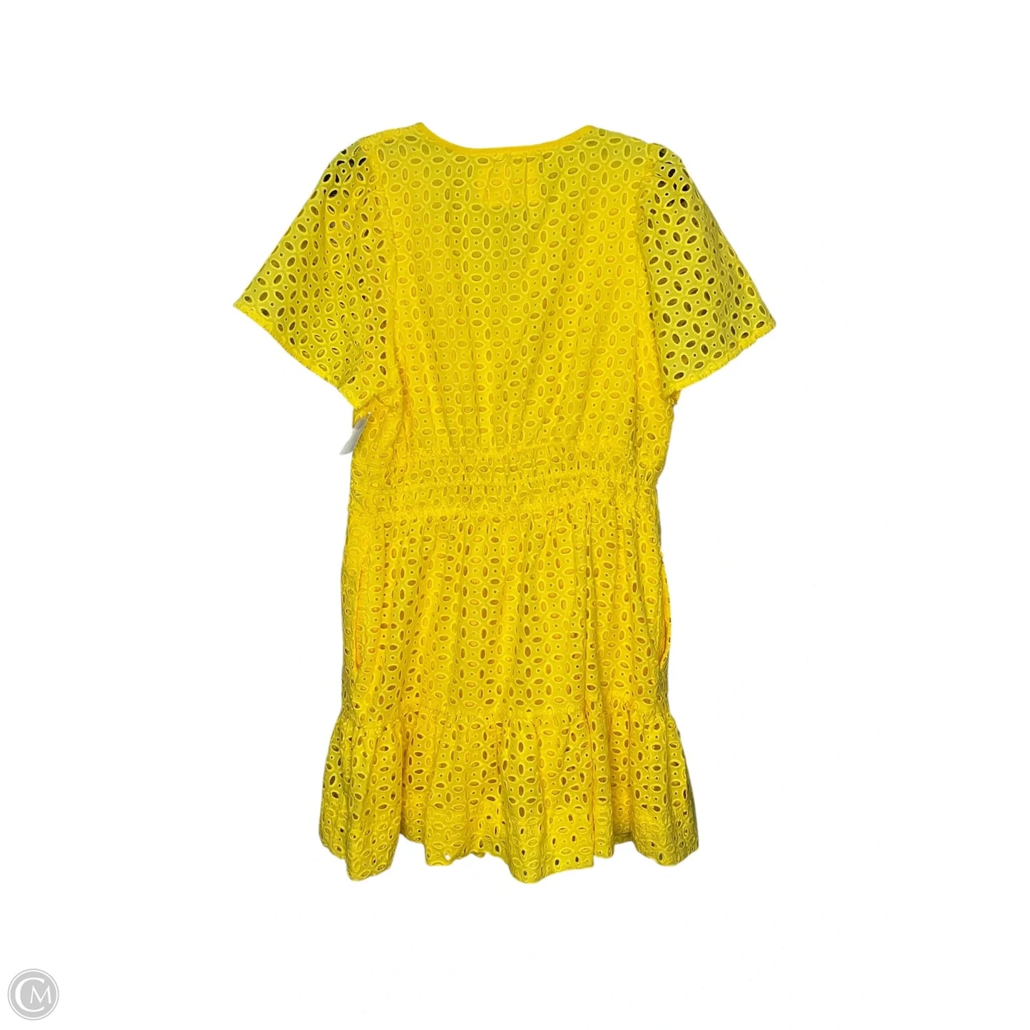 Dress Casual Short By Anthropologie In Yellow, Size: L