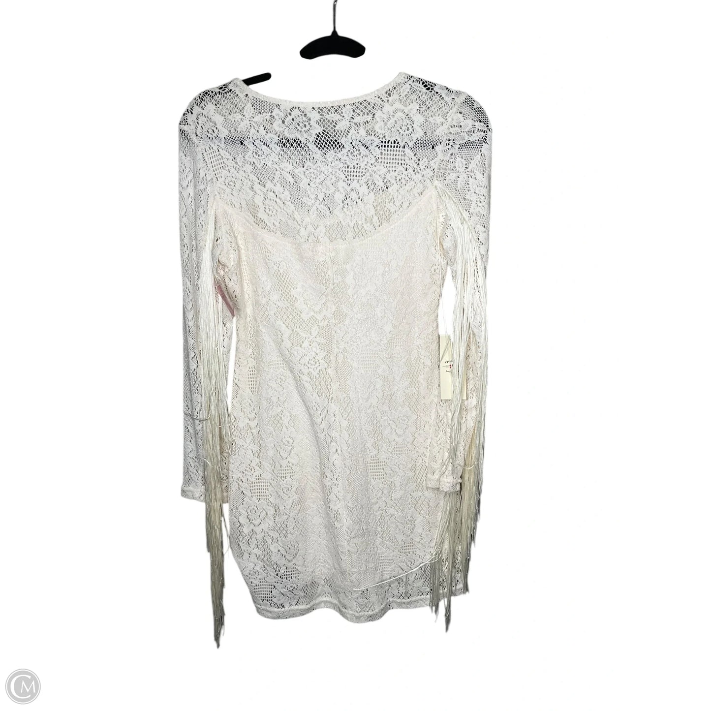 Dress Casual Short By Clothes Mentor In Cream, Size: Xs