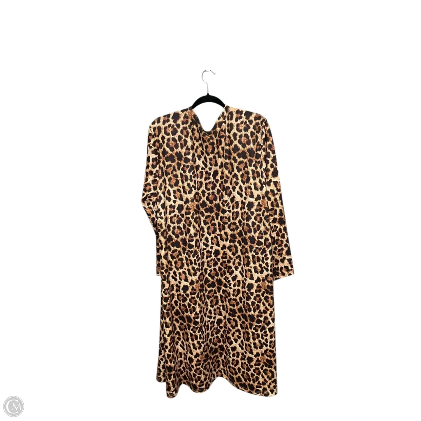 Cardigan By Southern Stitch In Animal Print, Size: 2x