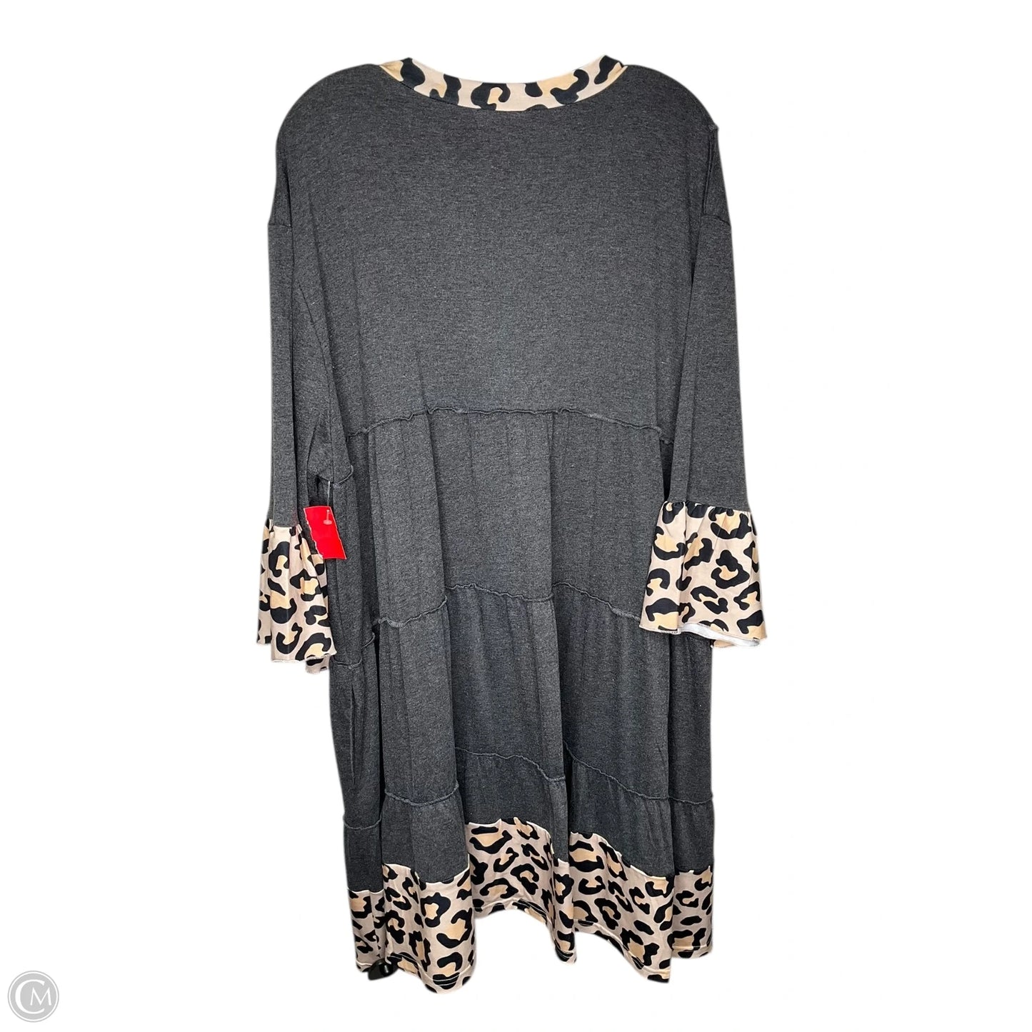 Dress Casual Short By Southern Stitch In Grey, Size: 3x