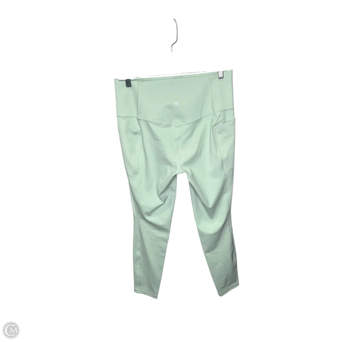 Athletic Leggings By Athleta In Green, Size: L