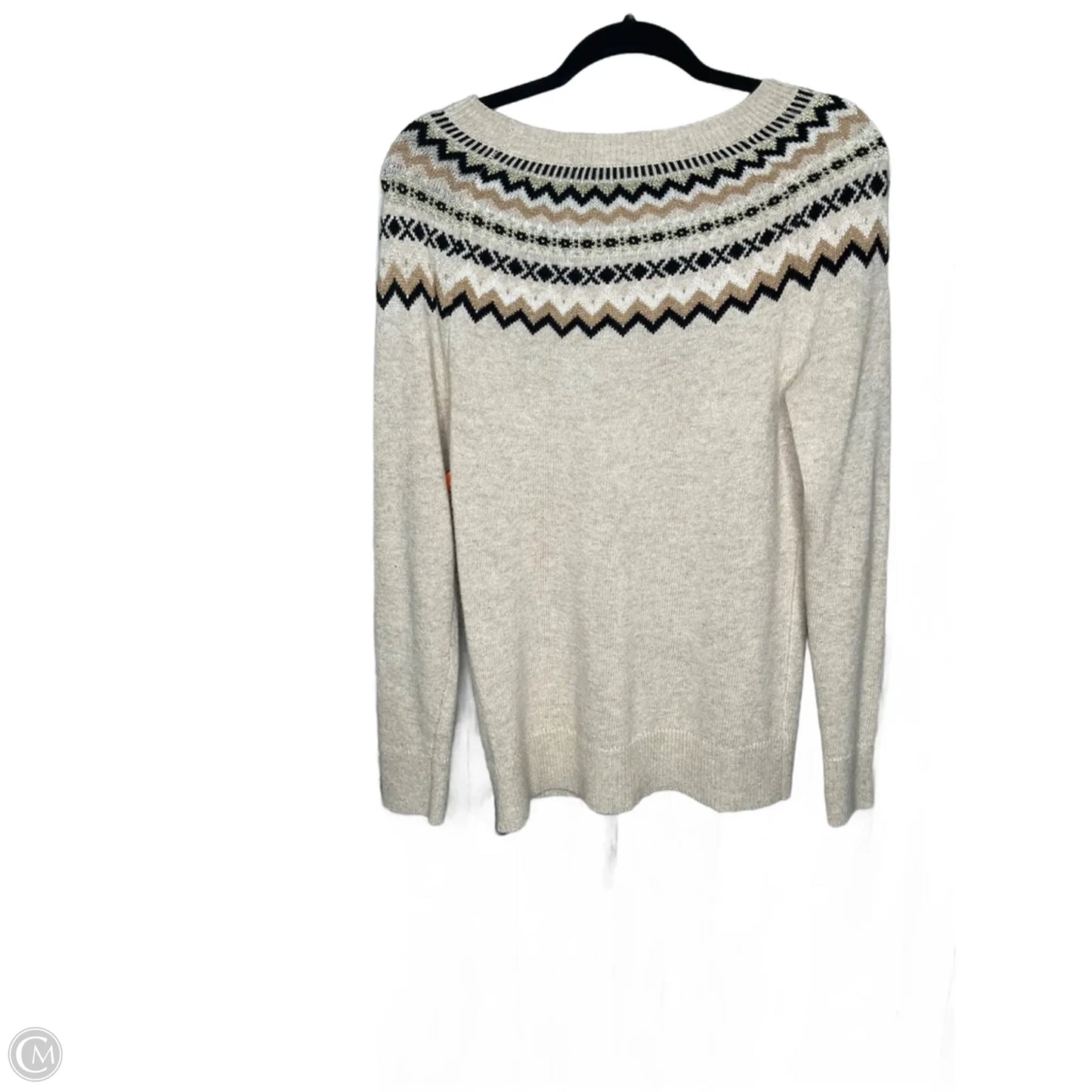 Sweater By Loft In Tan, Size: M