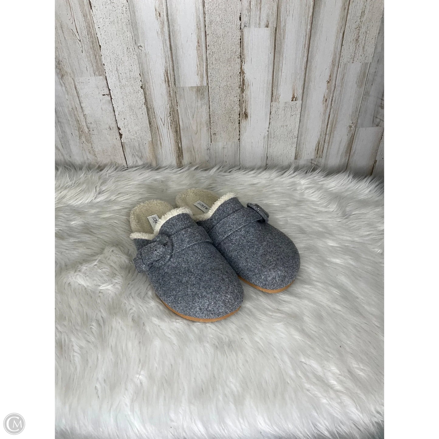 Shoes Flats By J. Crew In Grey, Size: 7