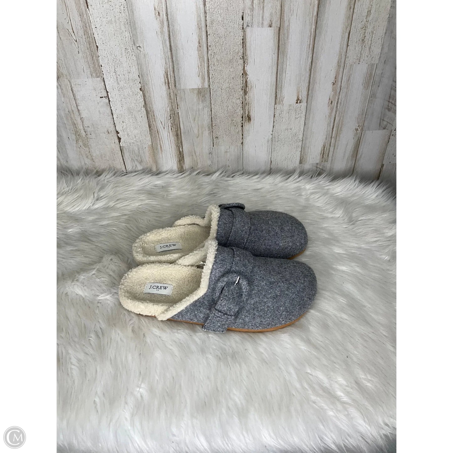 Shoes Flats By J. Crew In Grey, Size: 7