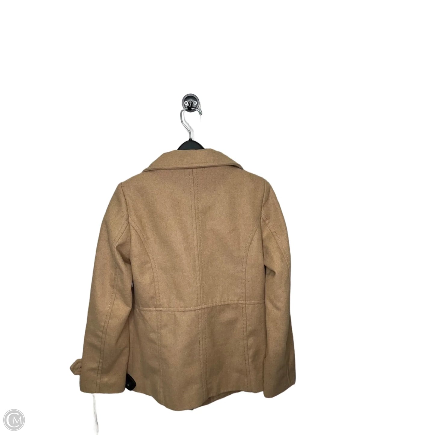Coat Peacoat By Thread And Supply In Tan, Size: S