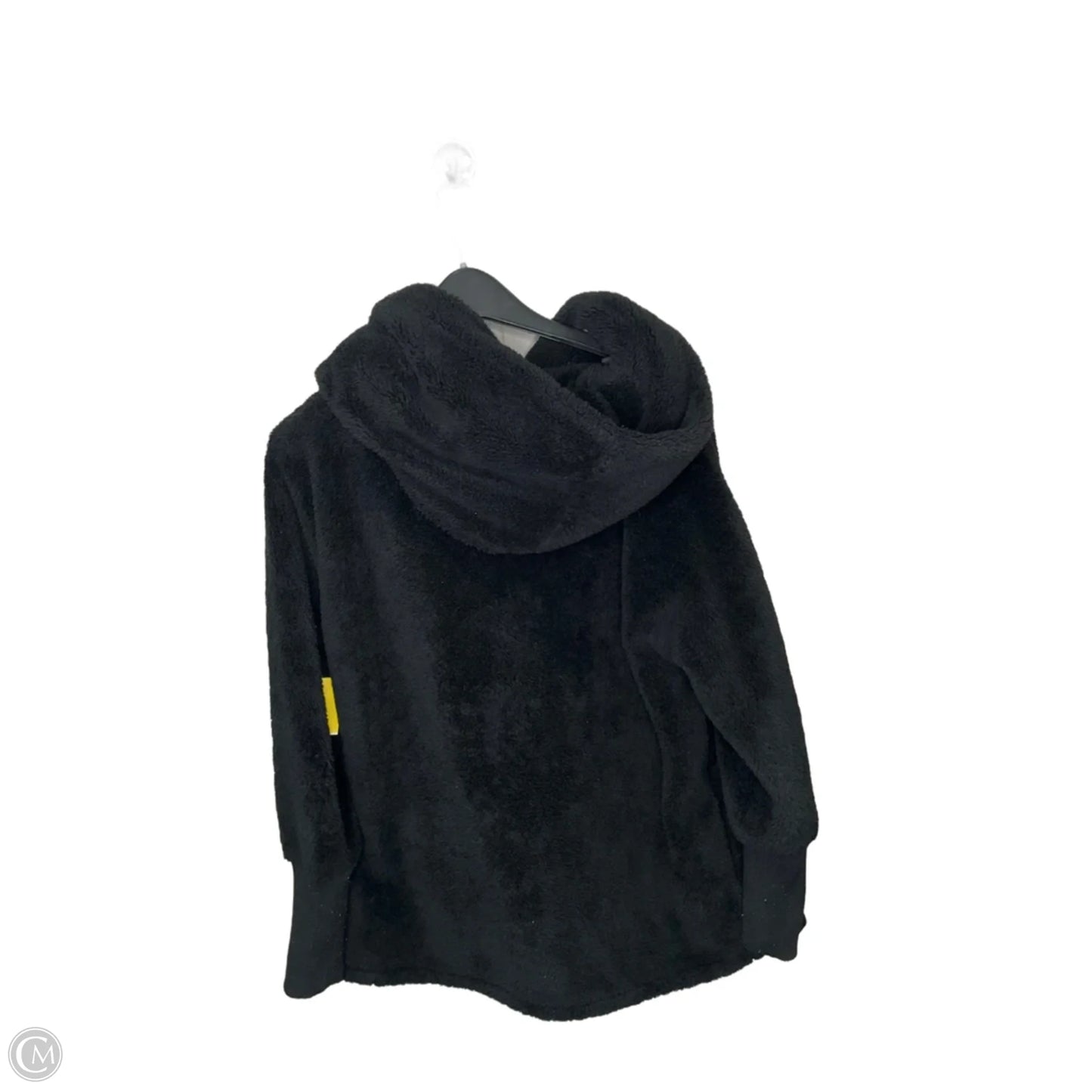 Coat Faux Fur & Sherpa By Clothes Mentor In Black, Size: M