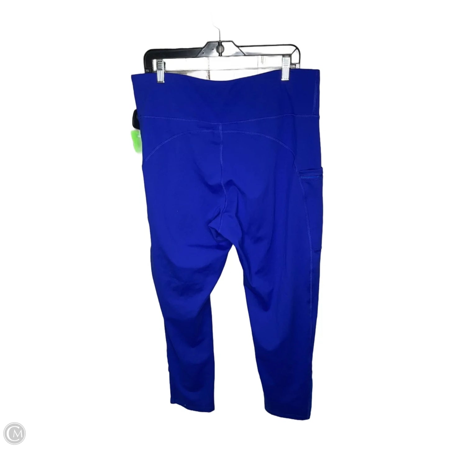 Athletic Leggings By Clothes Mentor In Blue, Size: Xl