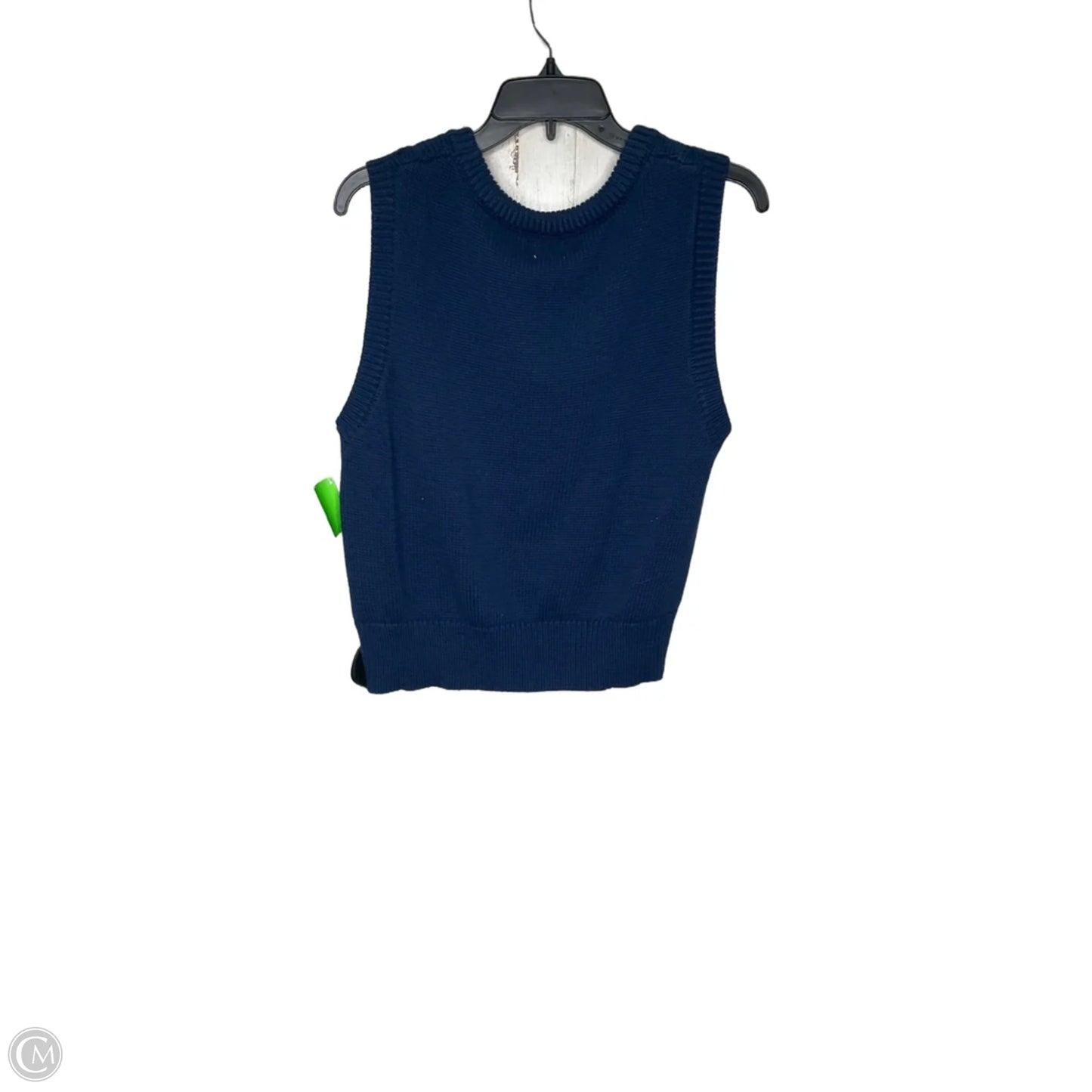 Vest Sweater By Cotton On In Navy, Size: L