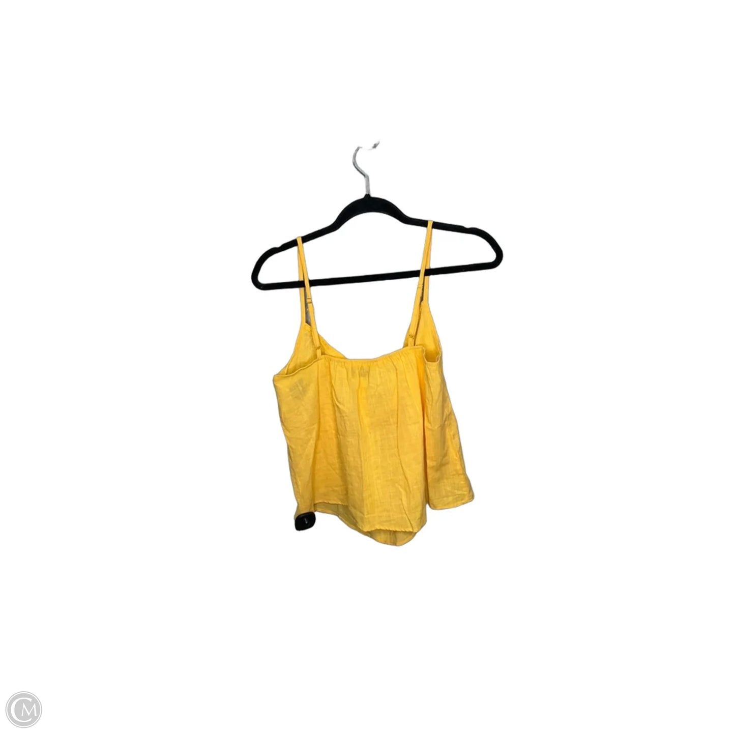 Top Sleeveless By Petal & Pup In Yellow, Size: M