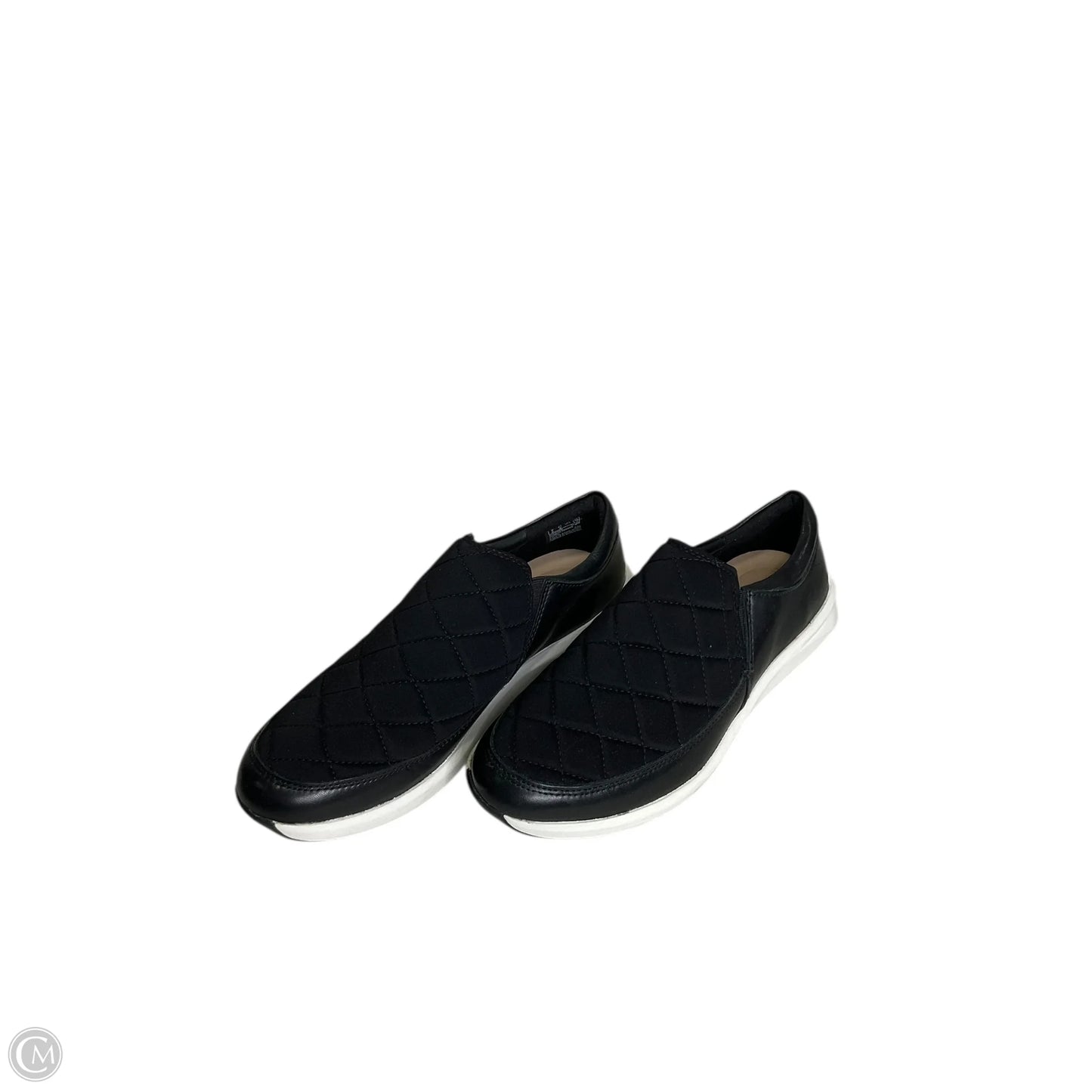 Shoes Flats By Clarks In Black, Size: 8.5