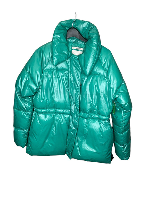 Coat Puffer & Quilted By A New Day In Green, Size: Xs