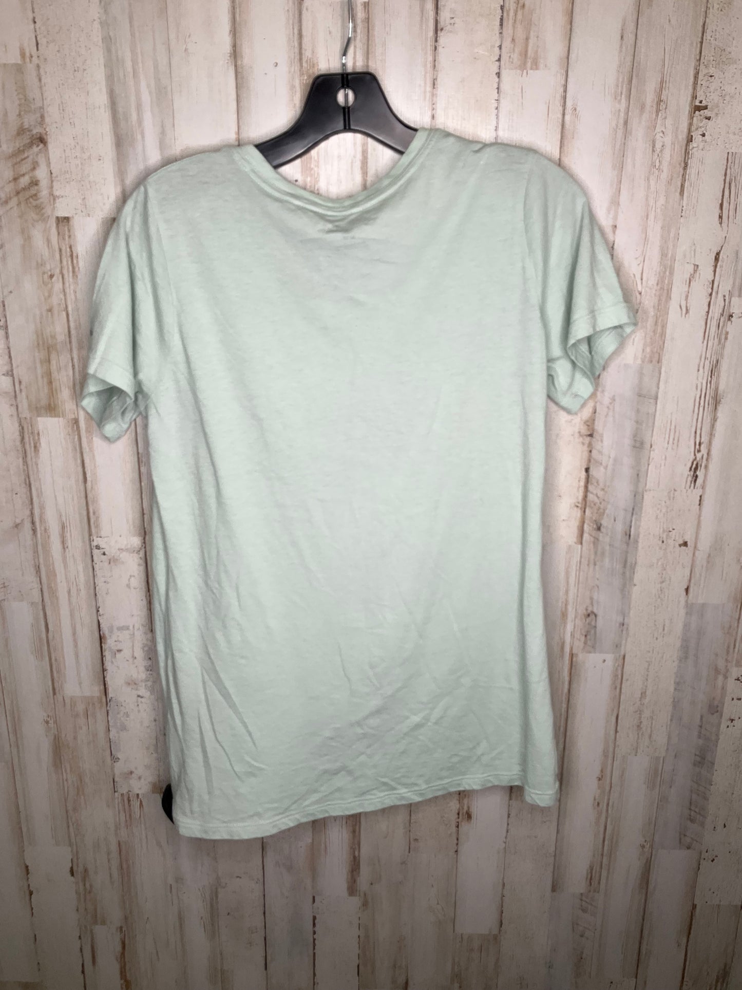 Athletic Top Short Sleeve By Columbia In Green, Size: M