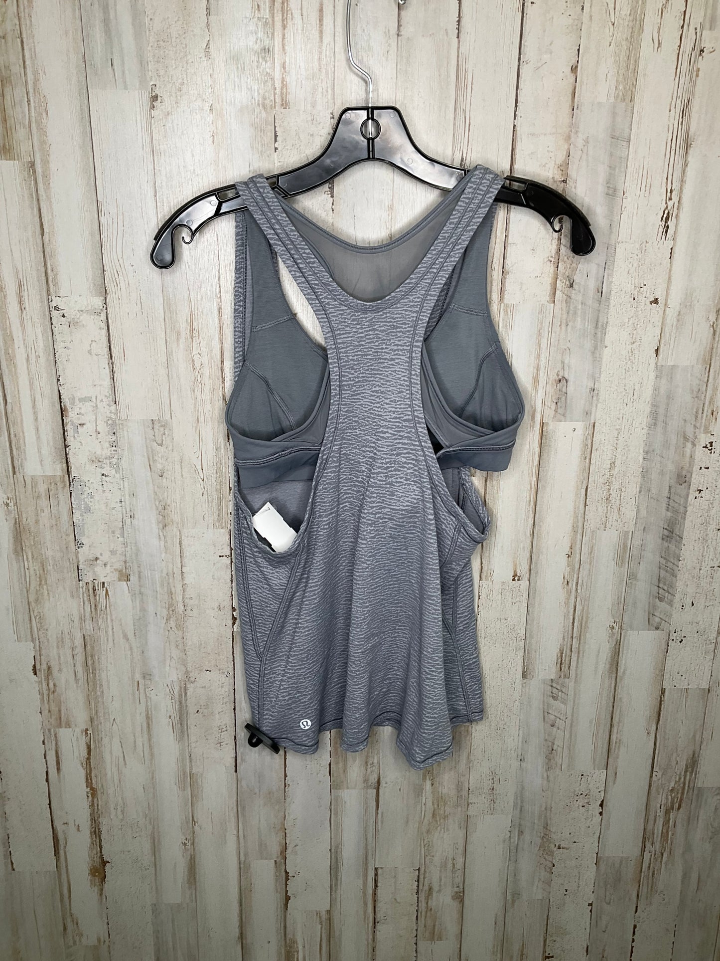 Grey Athletic Tank Top Lululemon, Size 8