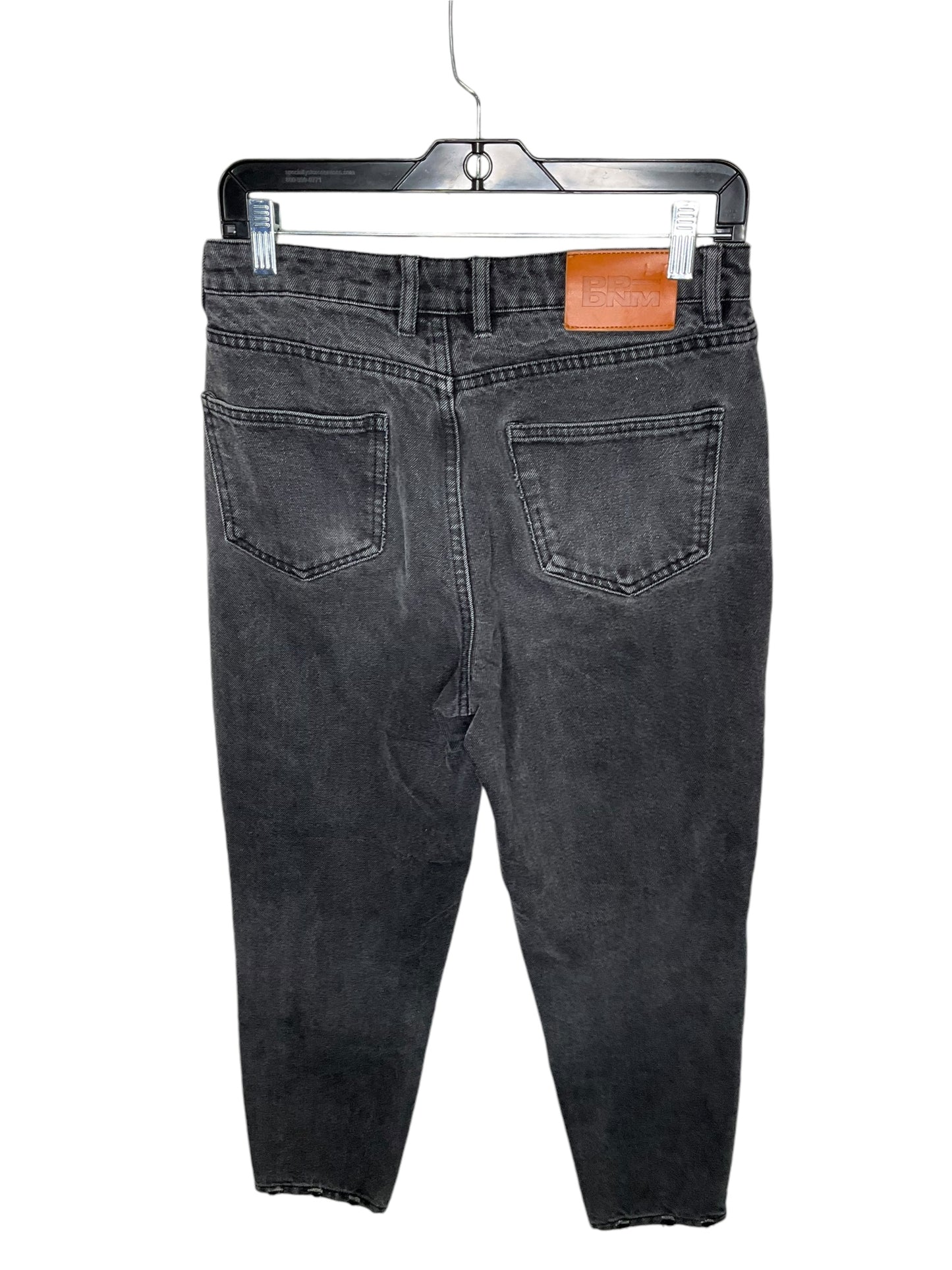 Jeans Boyfriend By Clothes Mentor In Black Denim, Size: 6