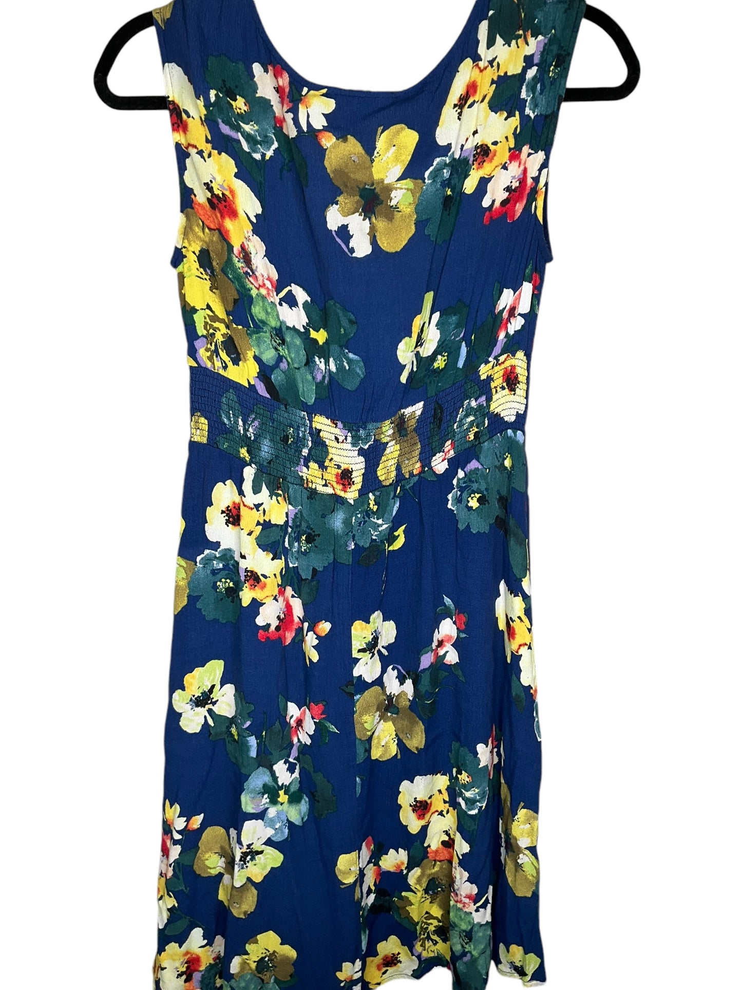 Dress Casual Midi By Maeve In Blue, Size: Xs