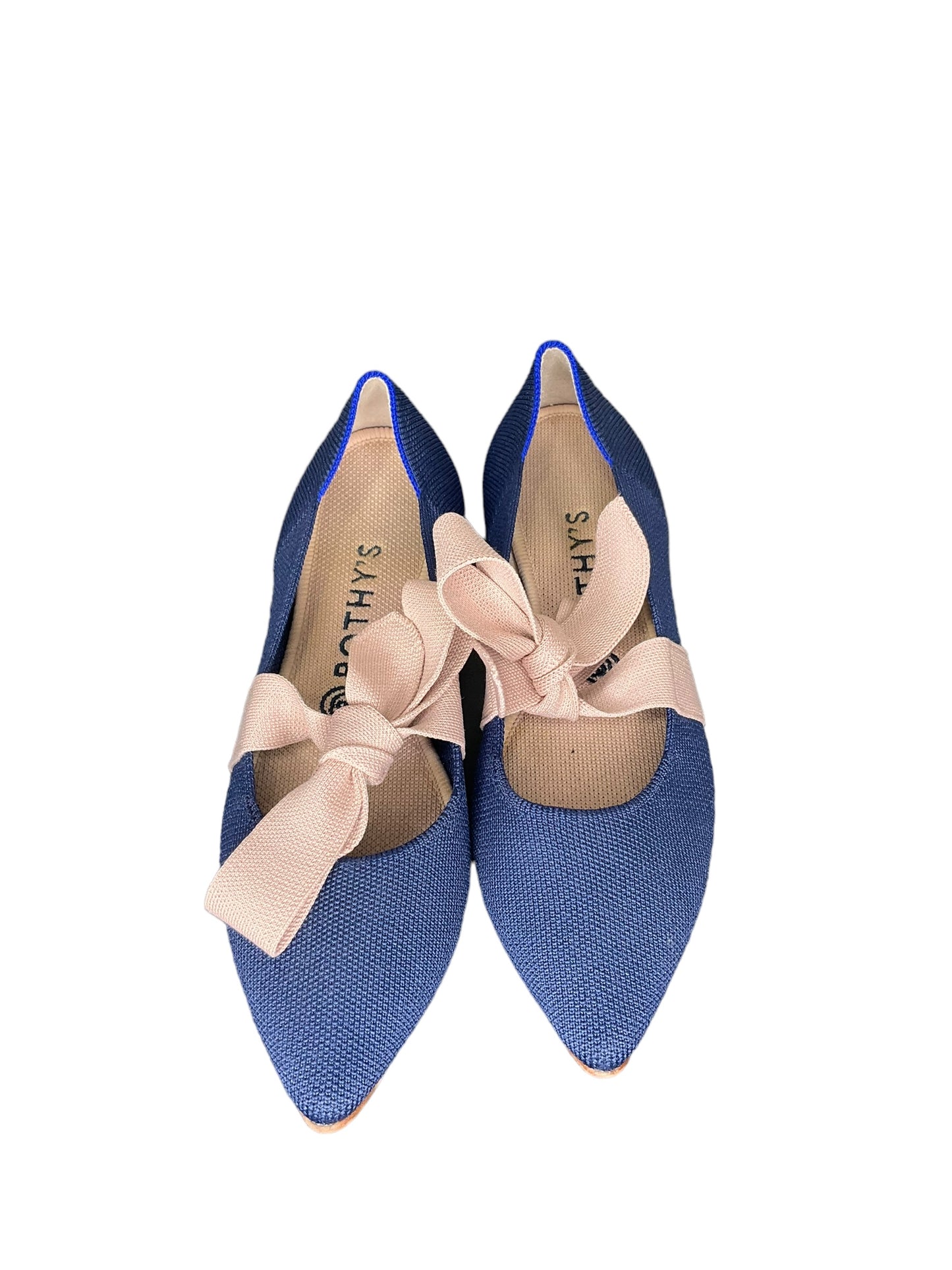 Shoes Flats By Rothys In Blue, Size: 8.5