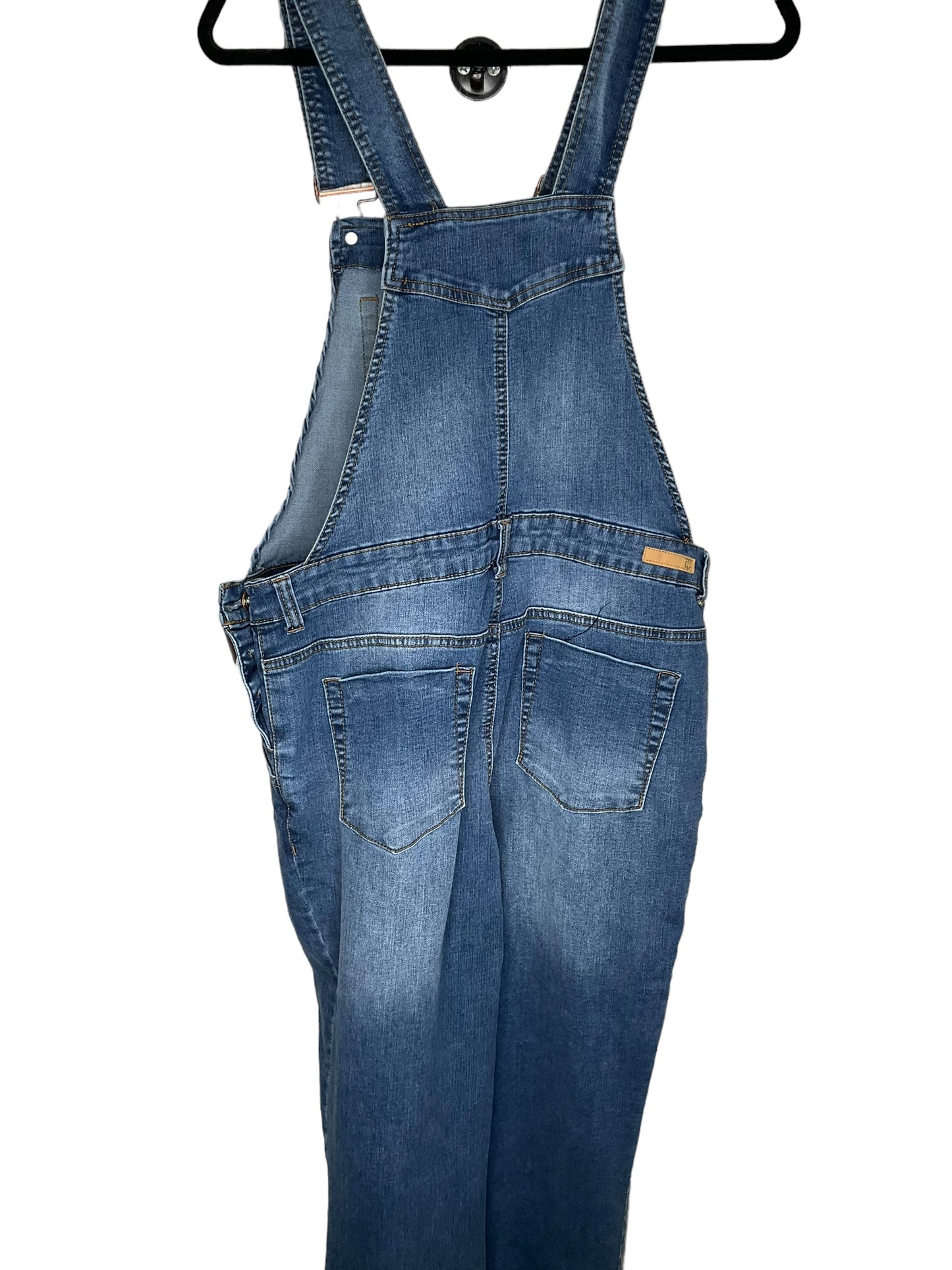 Overalls By True Craft In Blue Denim, Size: L