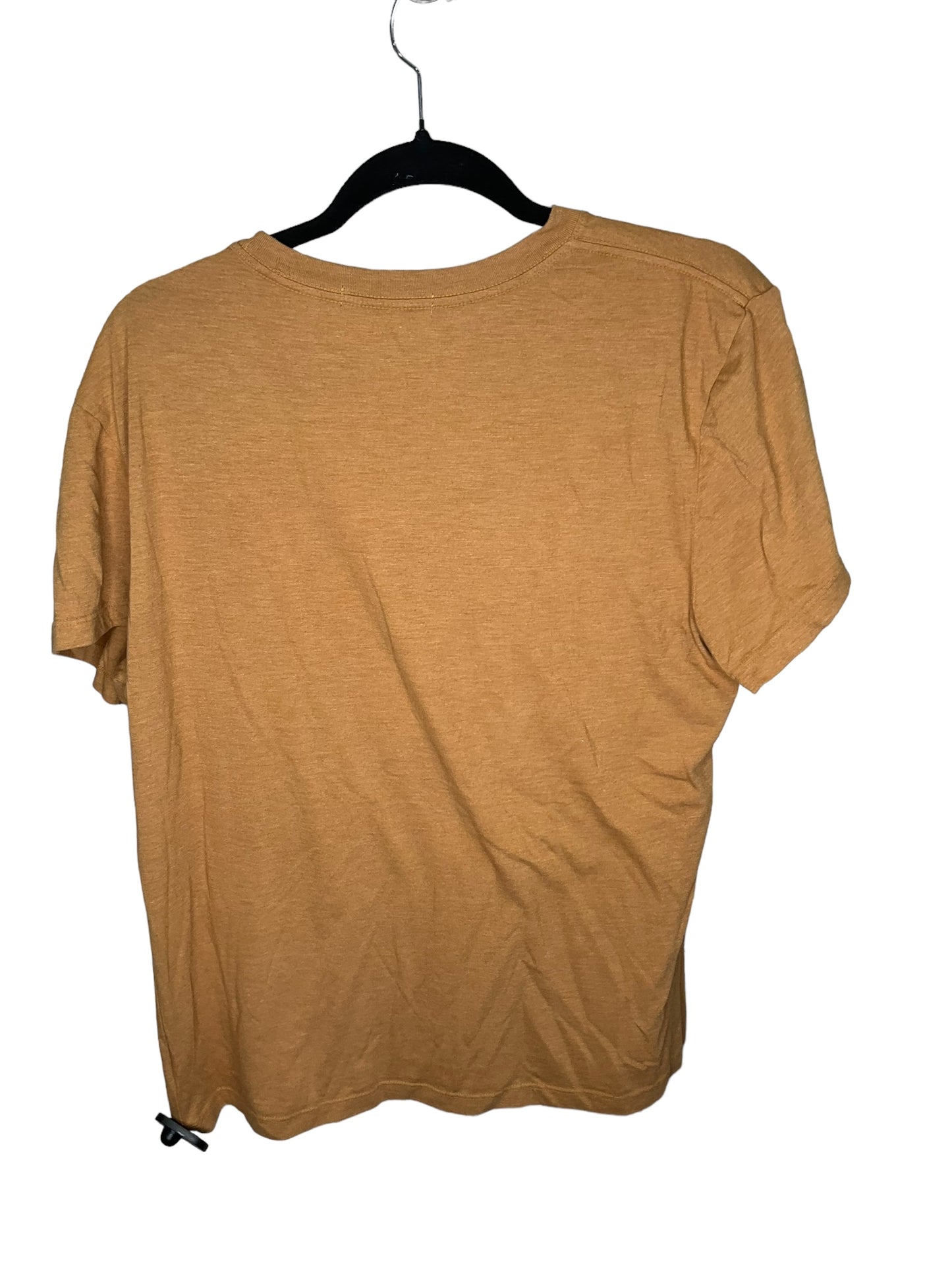 Top Short Sleeve By Favorite Daughter In Brown, Size: L