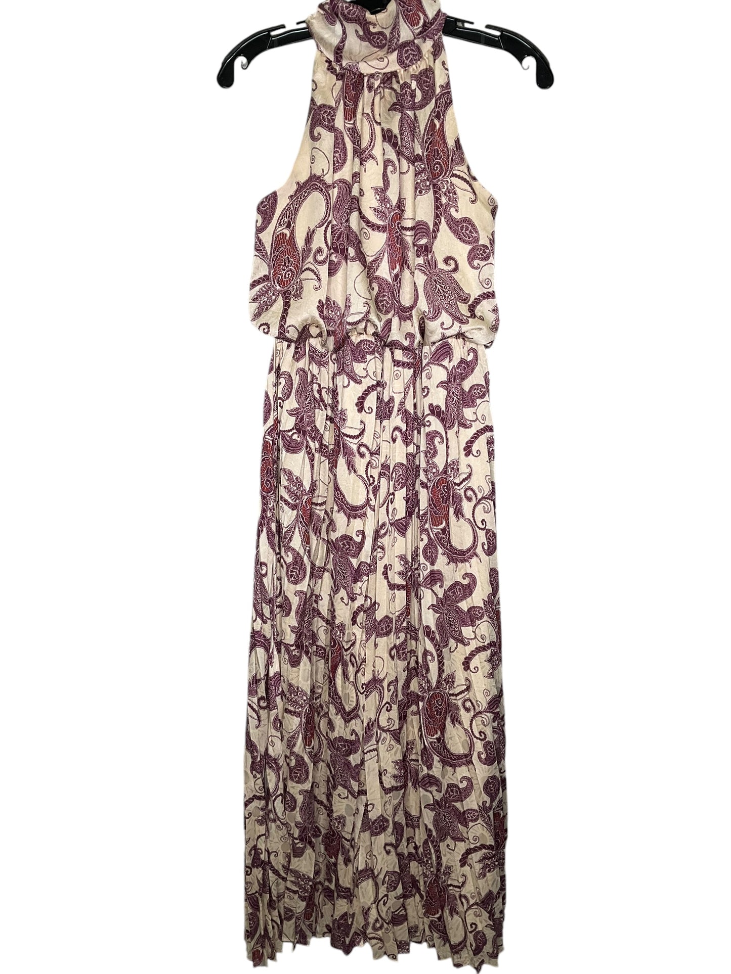 Dress Casual Maxi By Taylor In Purple & Tan, Size: M