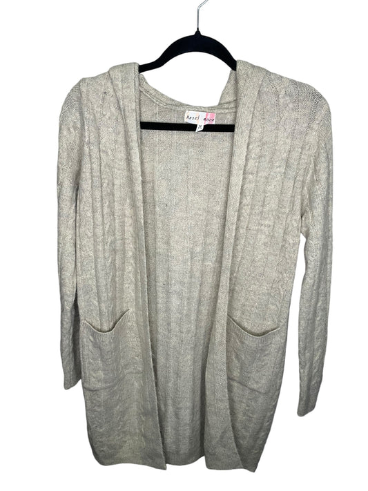 Cardigan By Clothes Mentor In Cream, Size: M